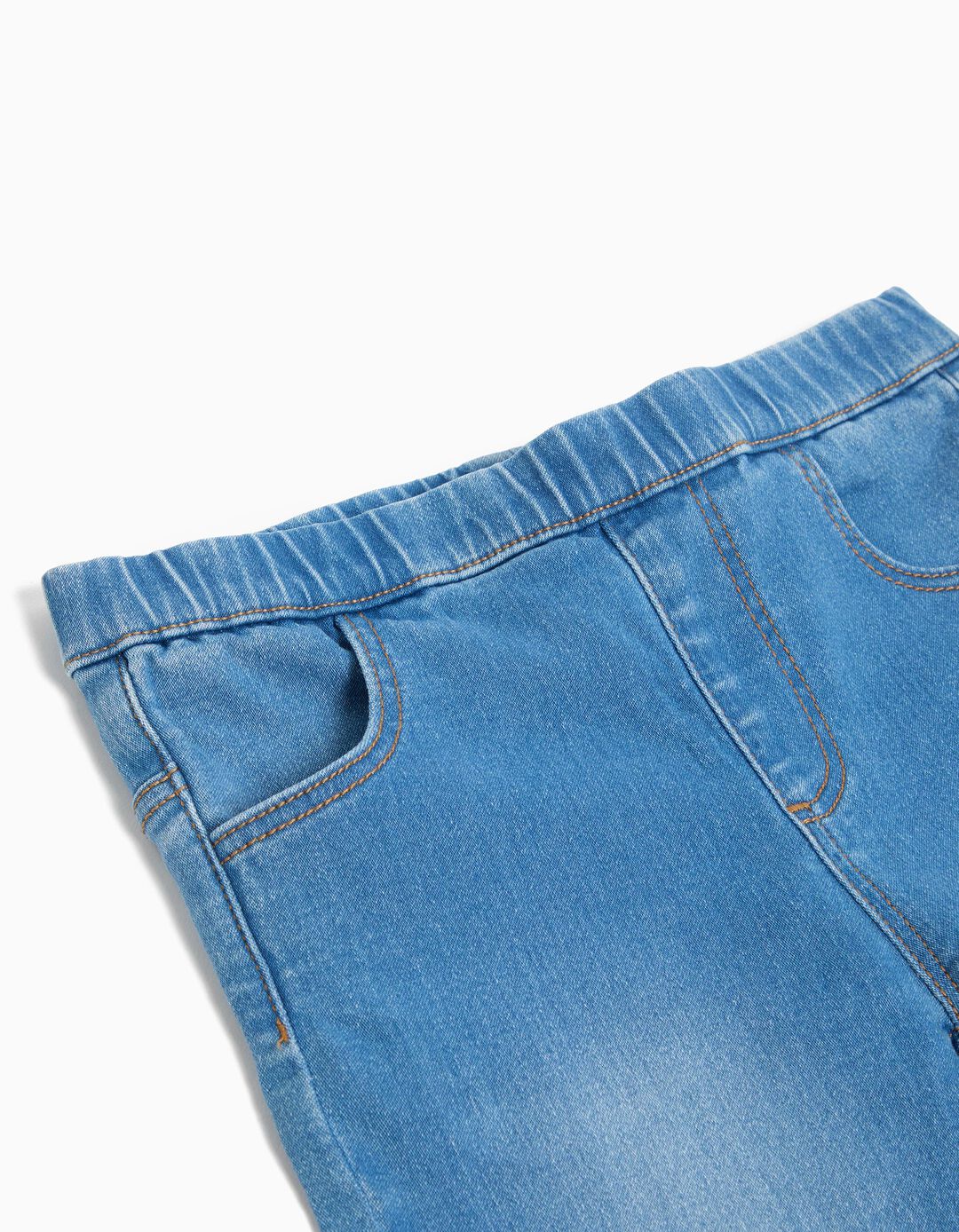 Jeggings de Ganga, Menina, Azul Claro