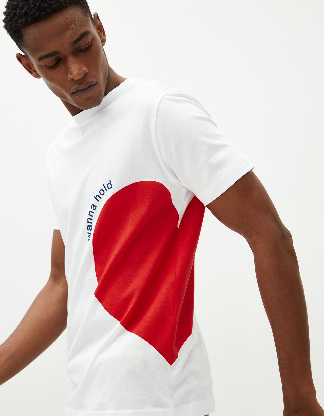 T-shirt Dia dos Namorados, Homem, Branco
