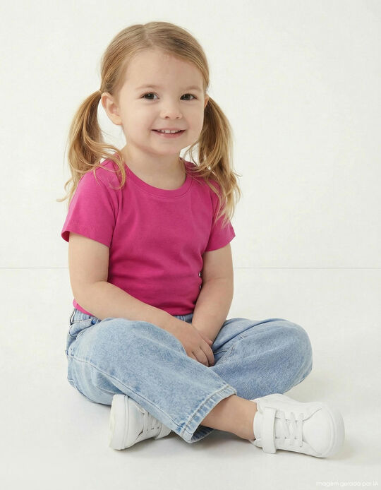Comprar Online T-shirt, Menina, Rosa Escuro