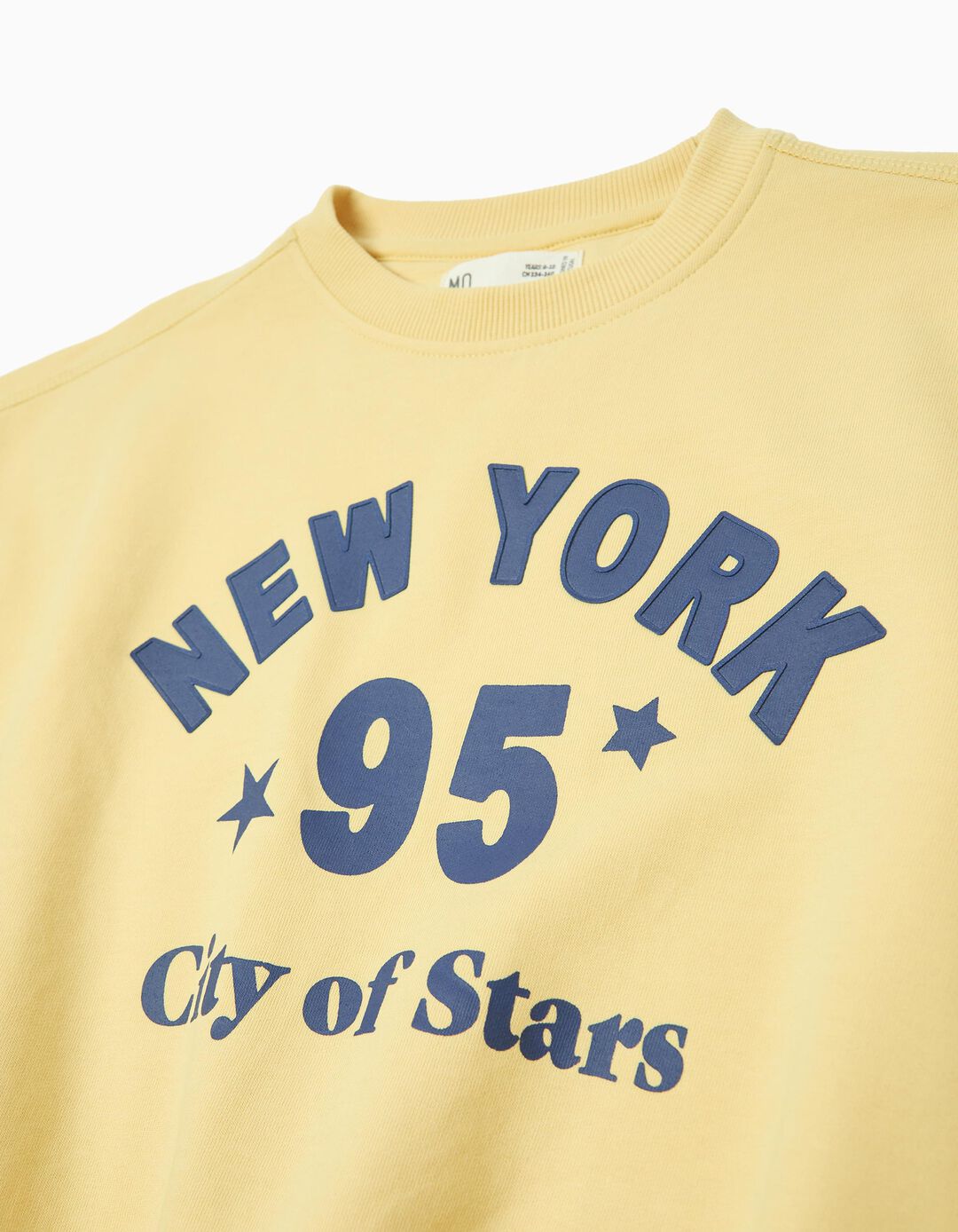 Sweatshirt, Menina, Amarelo Claro