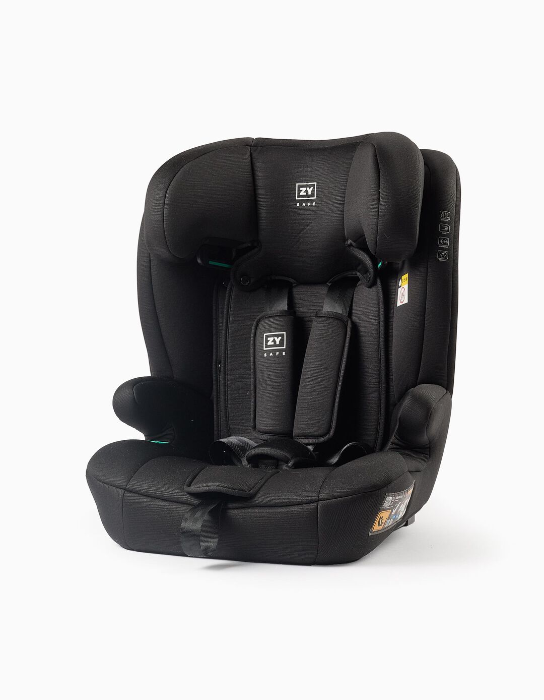 Cadeira Auto I-Size ZY Primecare Fix III (76-150cm), Preto