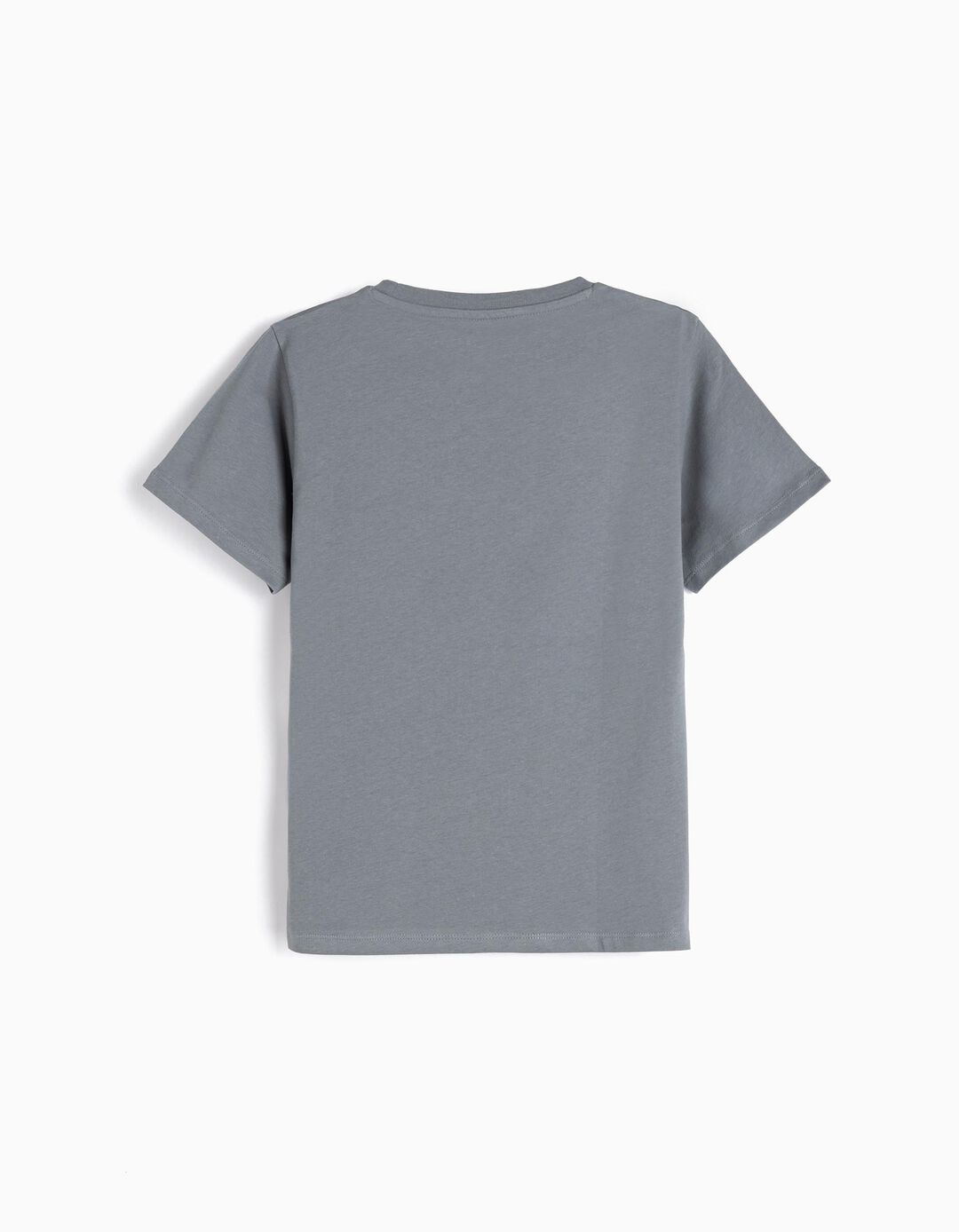 T-shirt Estampado, Menino, Cinzento