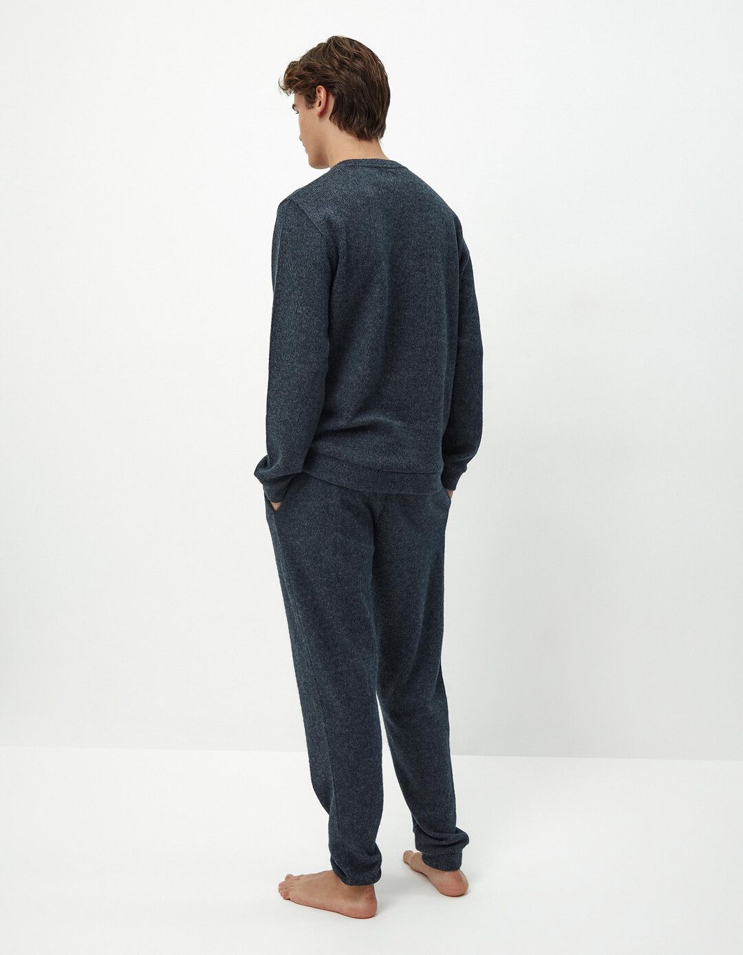 Pijama, Homem, Azul Escuro
