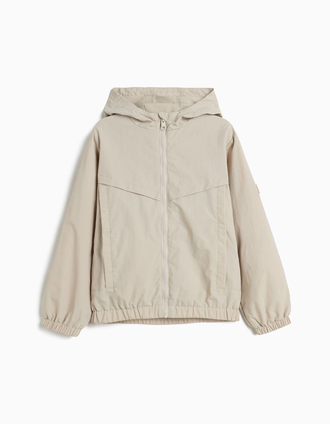 Parka com Capuz, Menino, Cinzento Claro