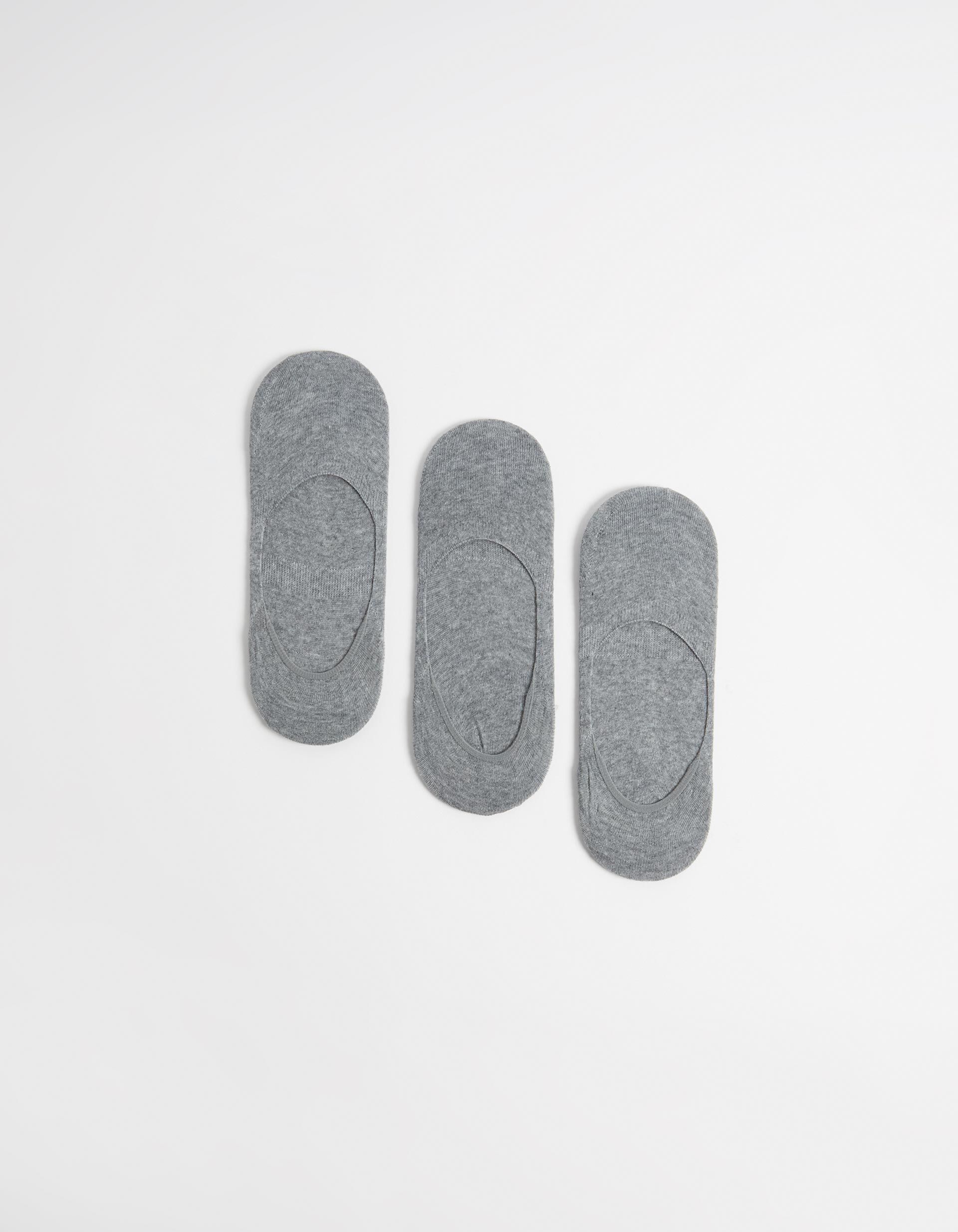 Comprar Online Pack 3 Pares de Pezinhos, Homem, Cinzento