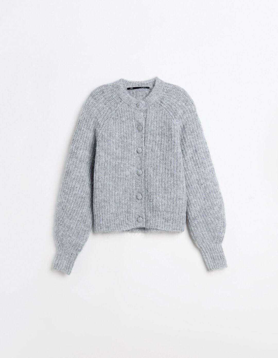 Casaco de Malha, Mulher, Cinzento