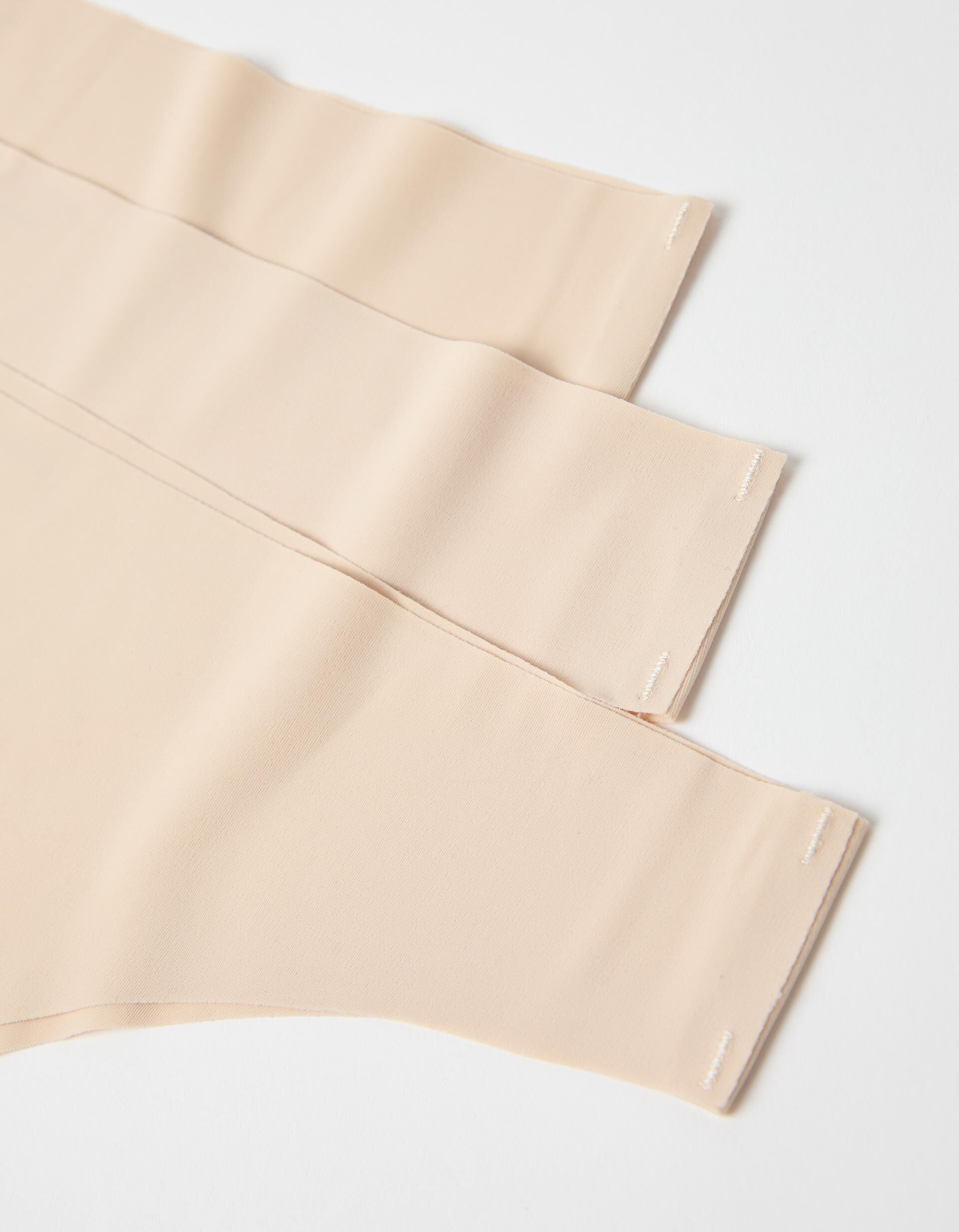 Comprar Online Pack 3 Cuecas Brasileiras, Mulher, Bege Claro