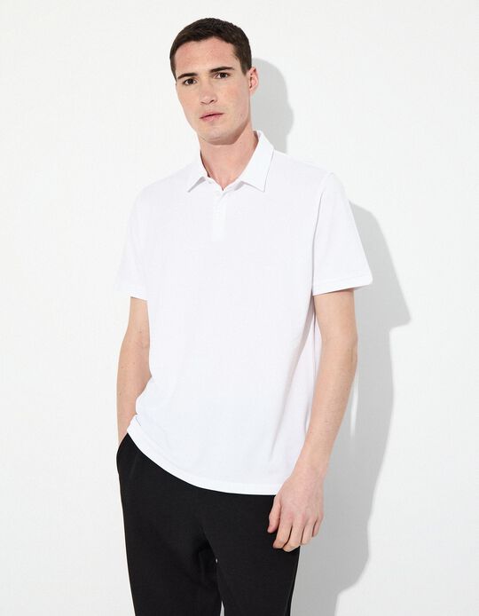Comprar Online Polo Coolmax®, Homem, Branco