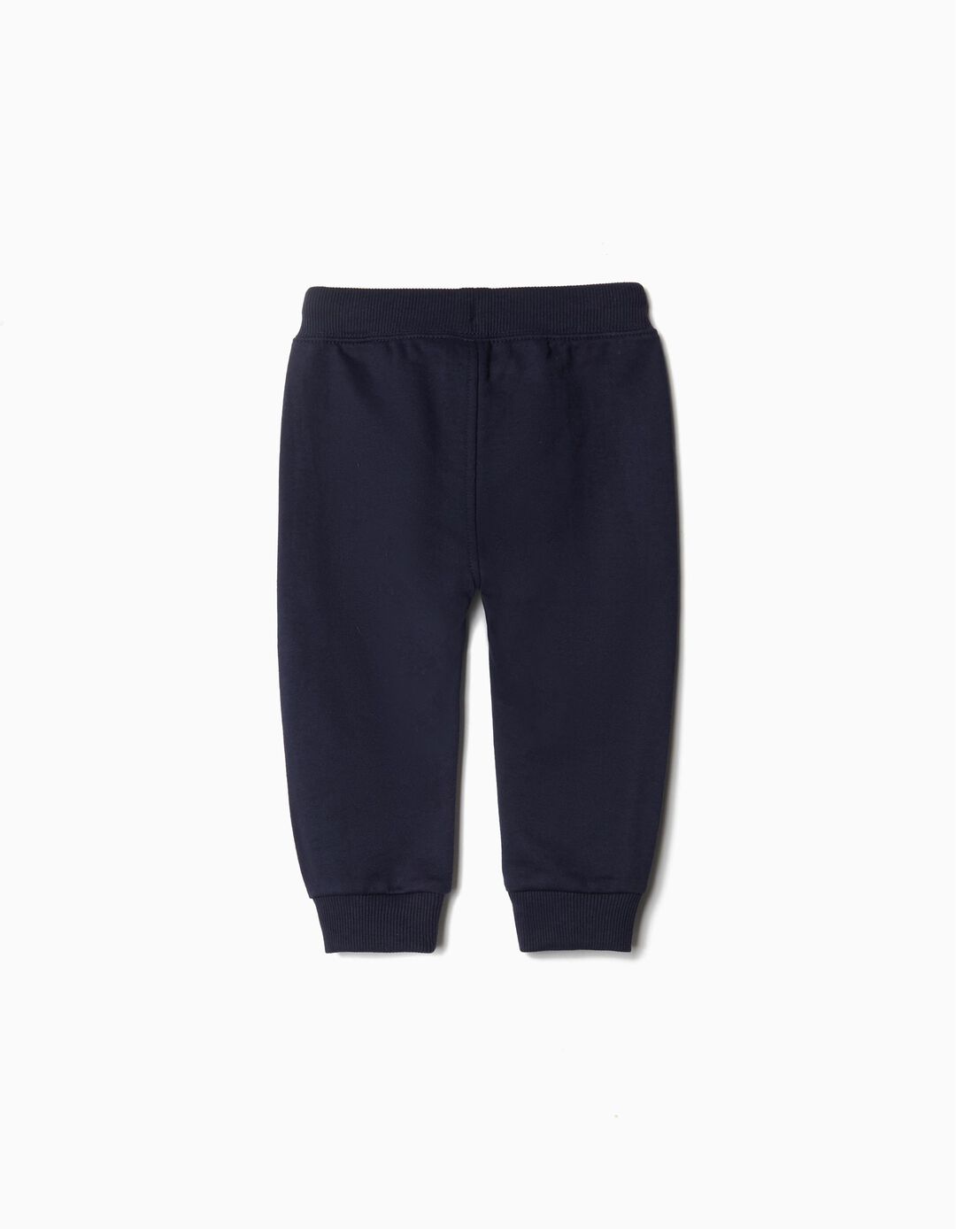 Cal&ccedil;as de Felpa, Menino, Azul Escuro