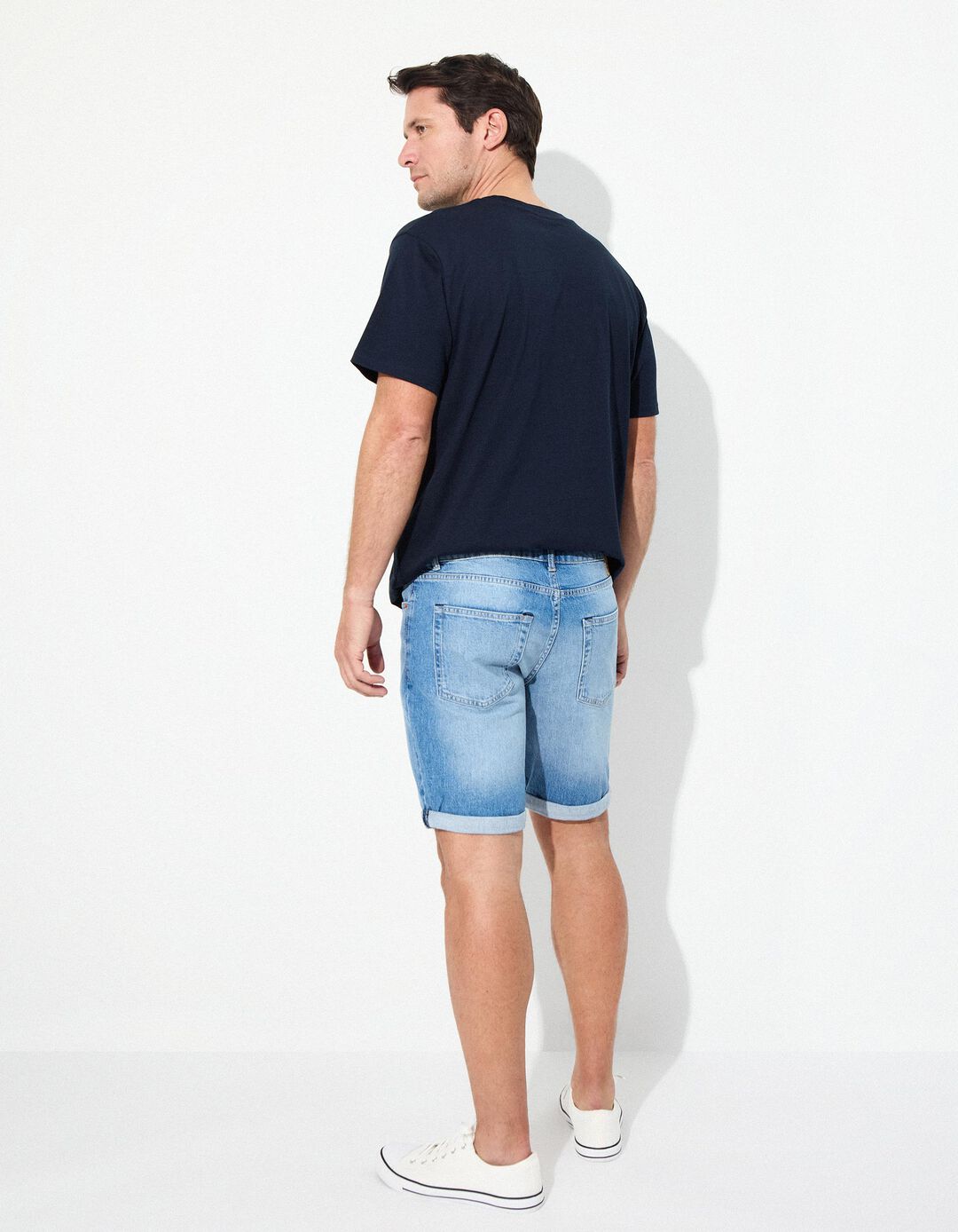 Calções de Ganga 'Slim fit', Homem, Azul