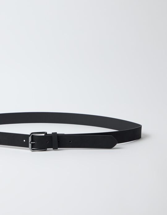 Comprar Online Cinto Liso, Homem, Preto