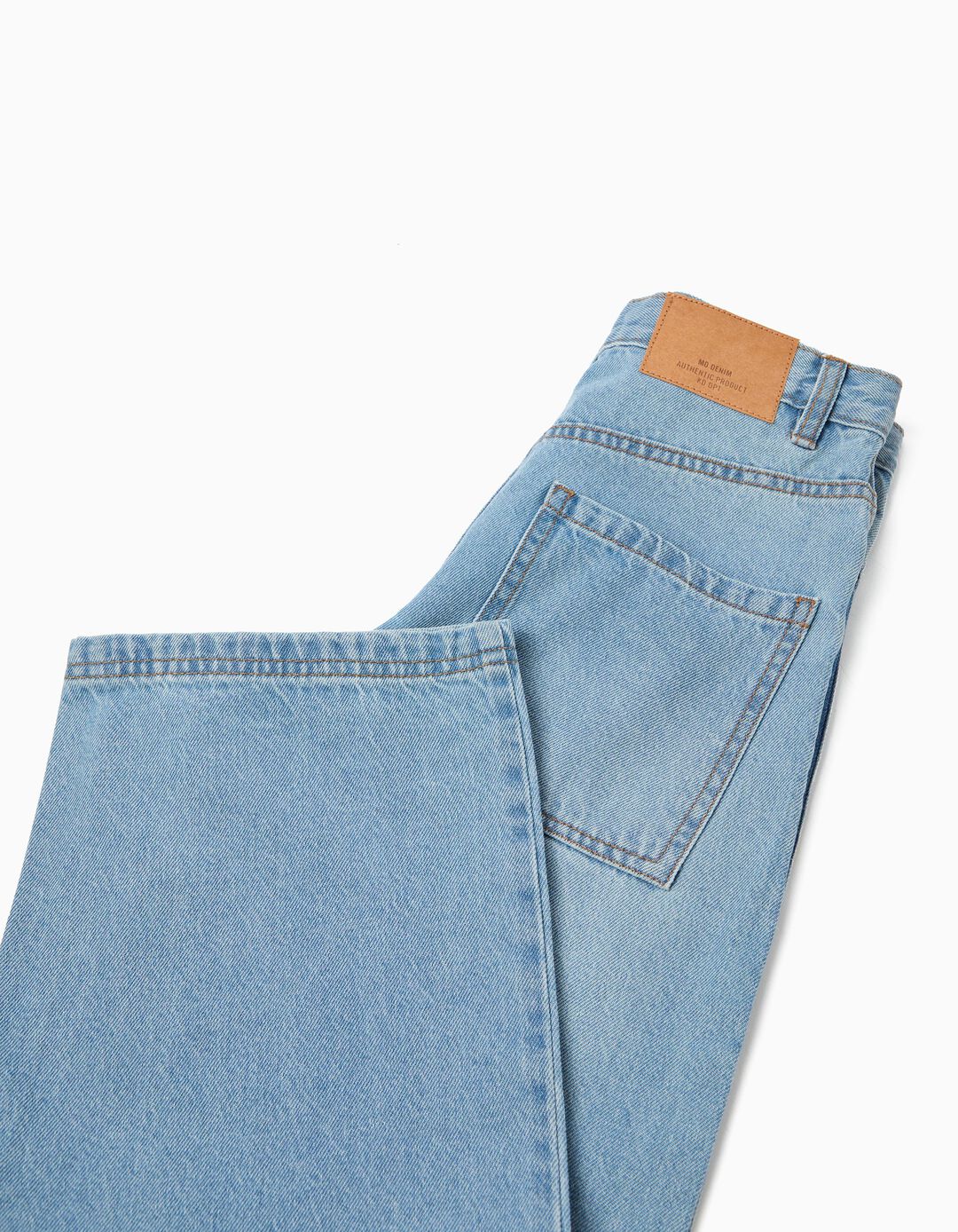 Cal&ccedil;as de Ganga 'Baggy', Menino, Azul Claro