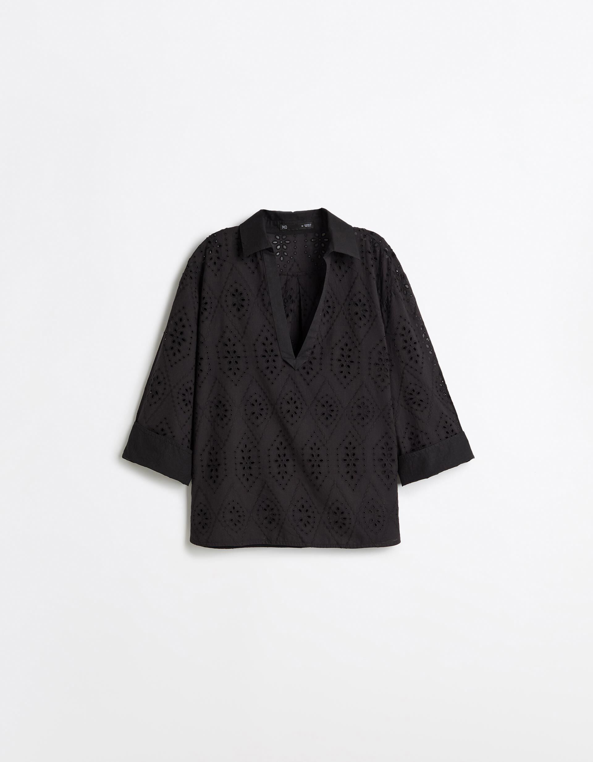 Comprar Online Blusa com Bordados, Mulher, Preto