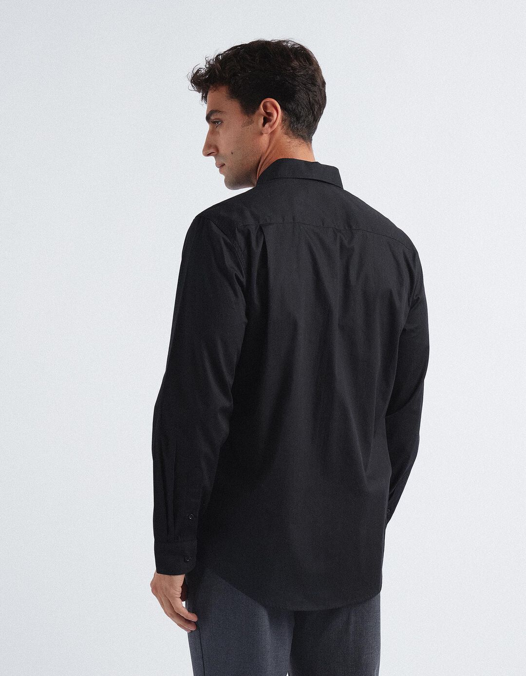 Camisa, Homem, Preto