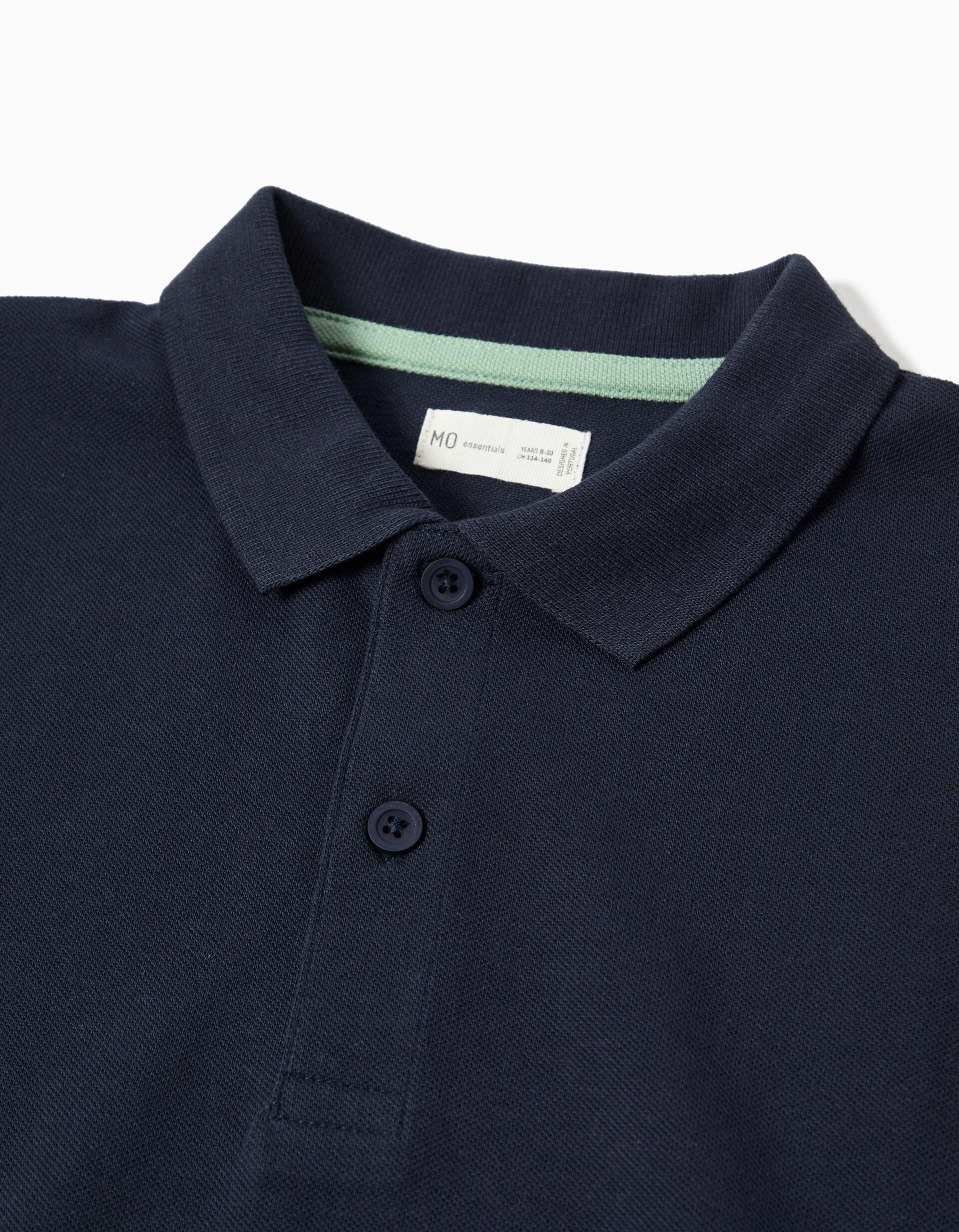 Comprar Online Polo Piquet, Menino, Azul Escuro