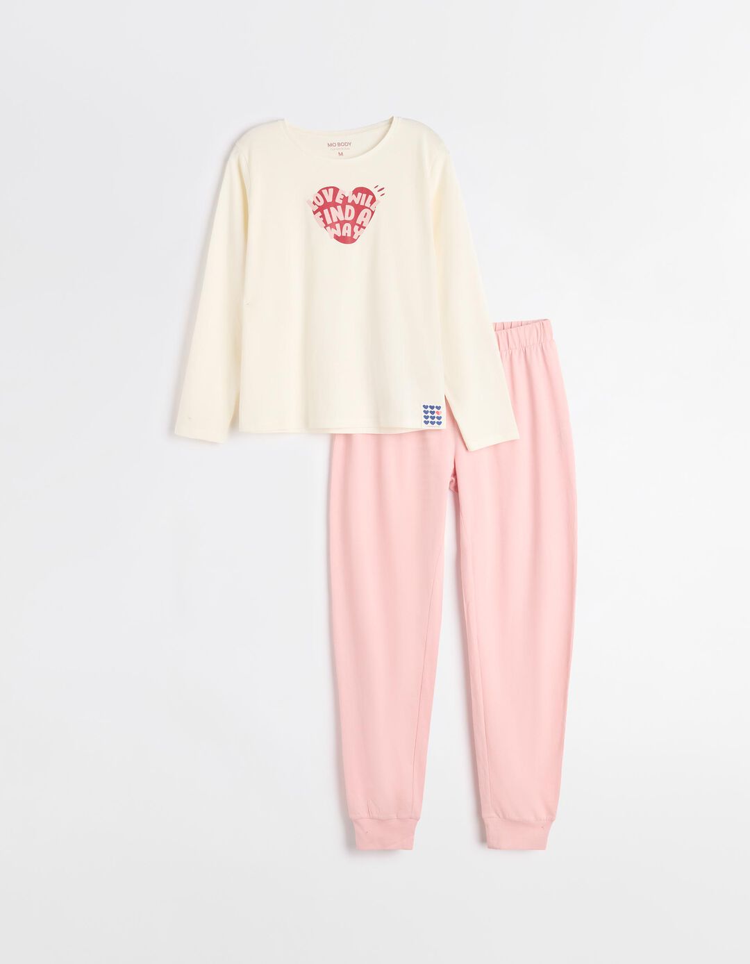 Pijama Dia dos Namorados, Mulher, Branco