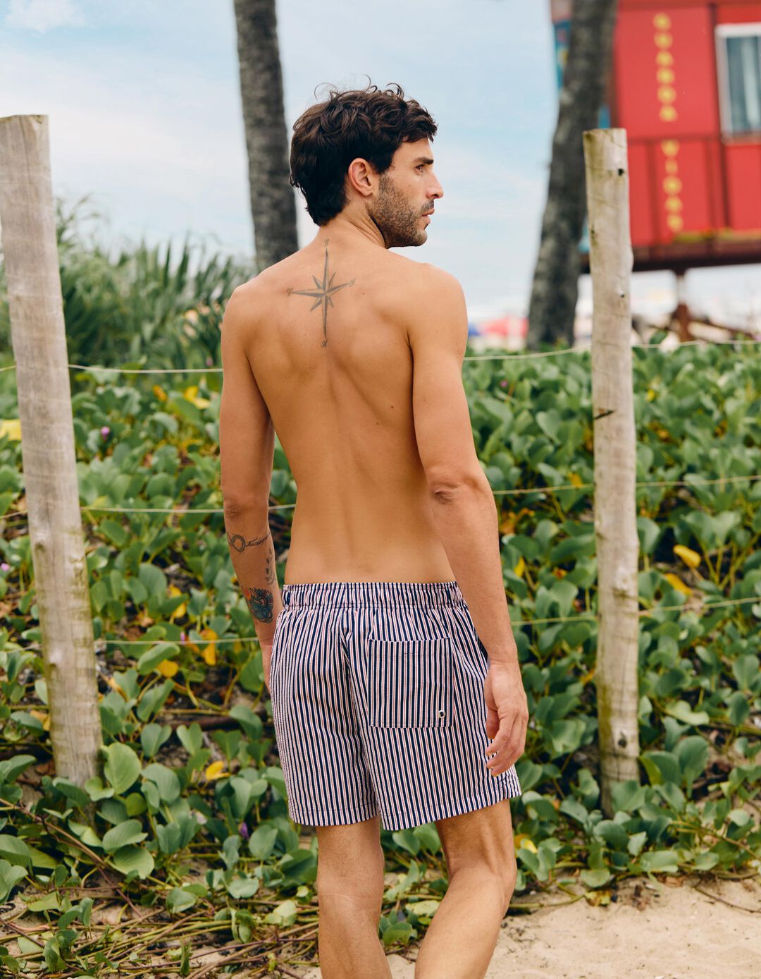 Cal&ccedil;&otilde;es de Banho, Homem, Azul Escuro