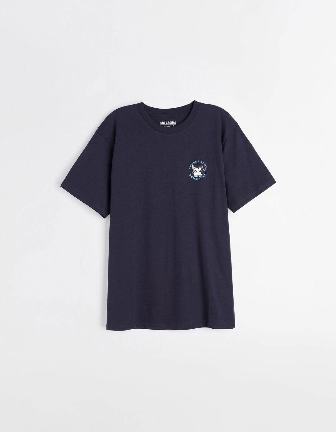 T-shirt Jersey, Homem, Azul Escuro 