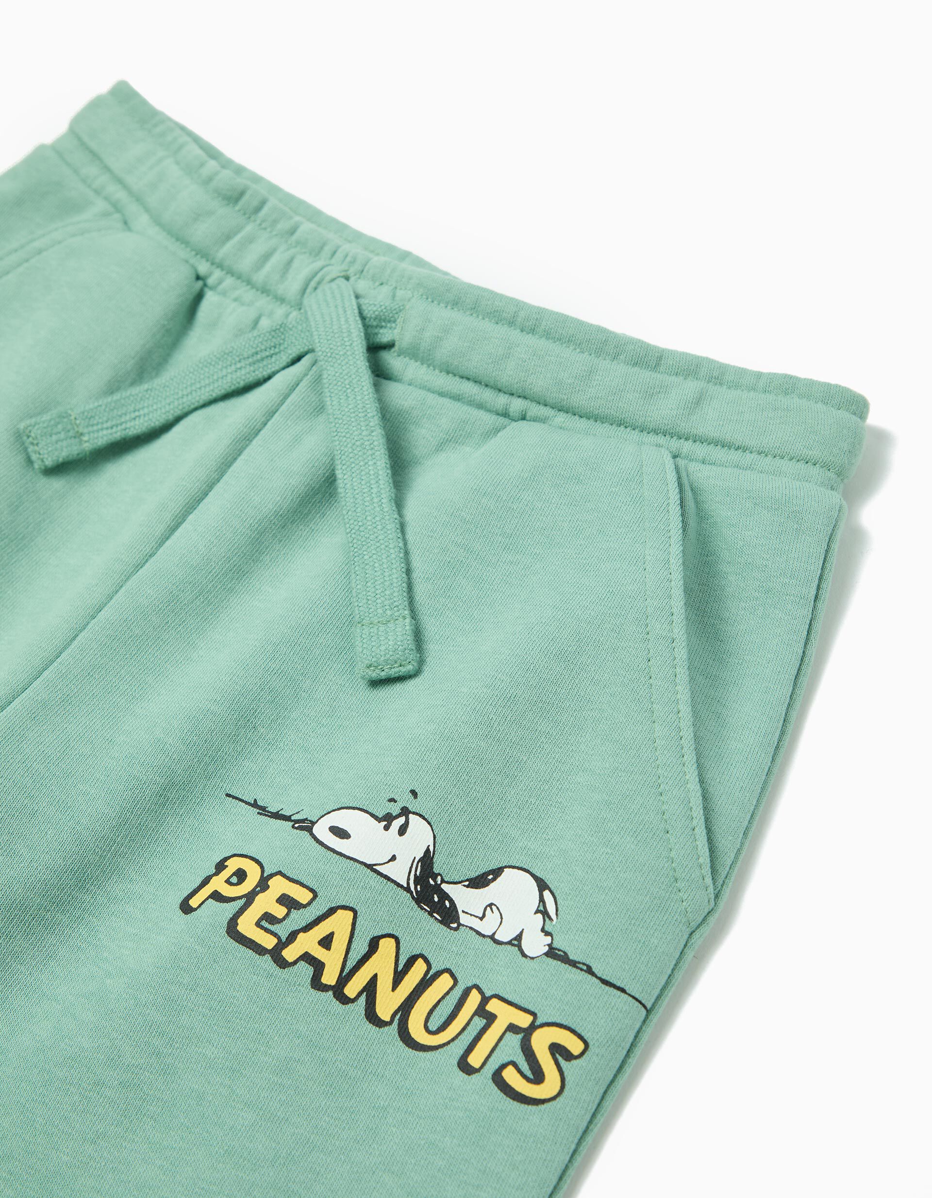 Comprar Online Cal&ccedil;as Jogging 'Snoopy', Menino, Verde Claro