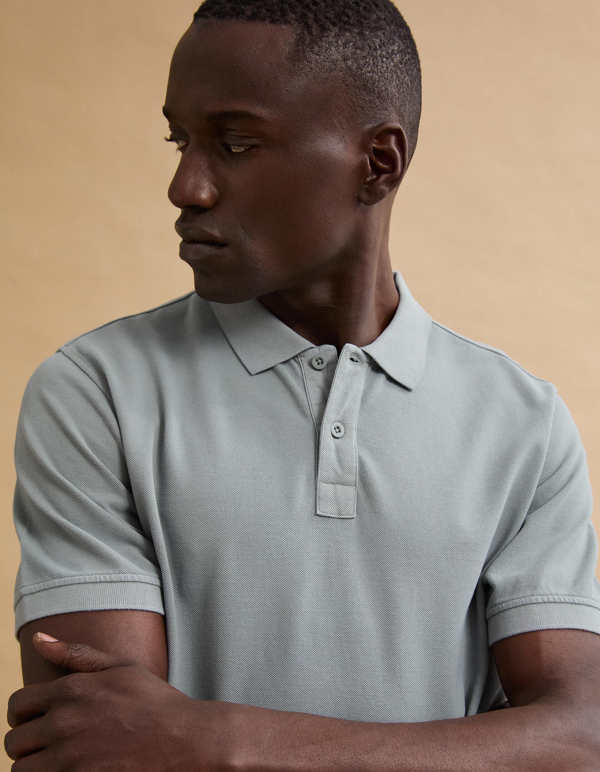 Comprar Online Polo Piquet, Homem, Cinzento