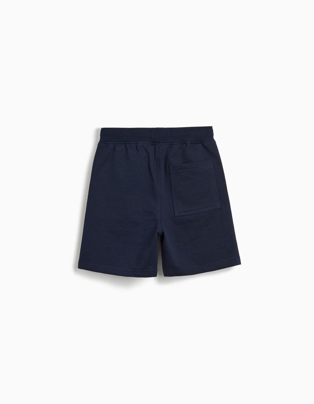 Calções Fleece, Menino, Azul Escuro