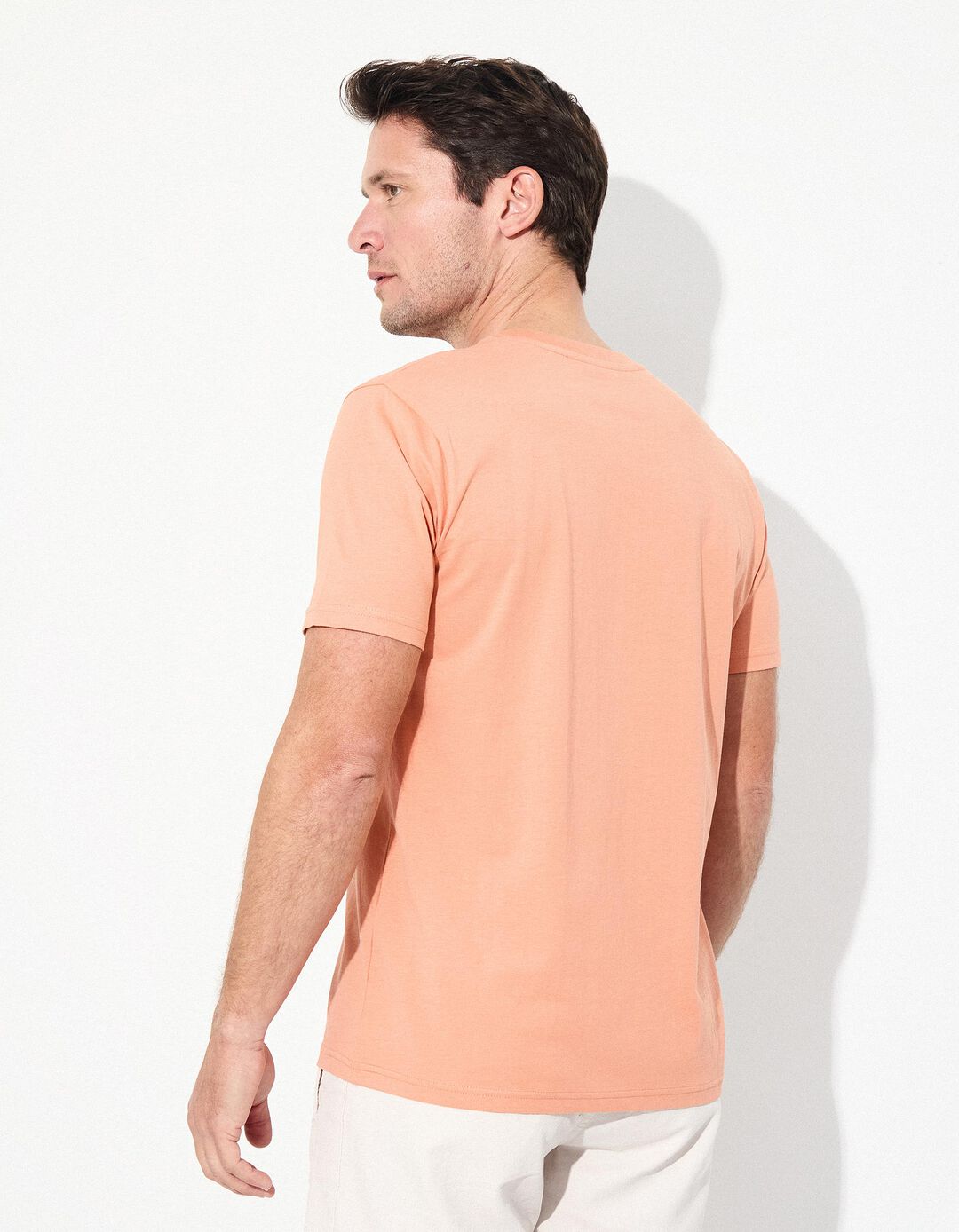 T-shirt Jersey, Homem, Laranja Claro 