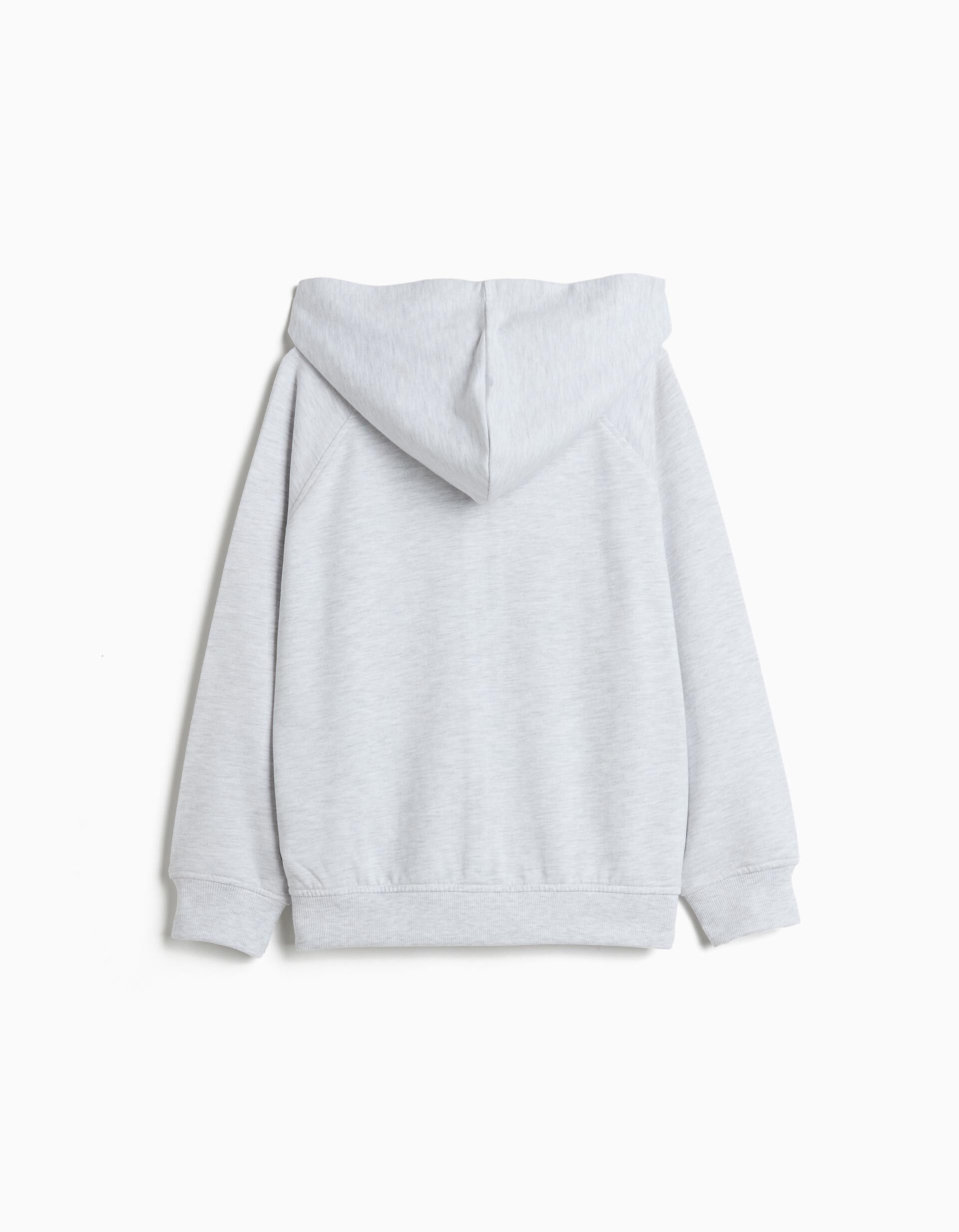 Comprar Online Casaco De Felpa, Menino, Cinzento Claro 