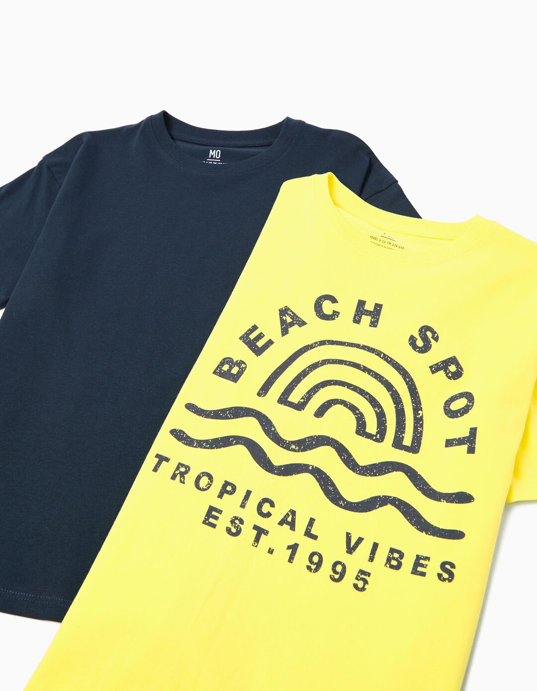 Pack 2 T-shirts, Menino, Amarelo