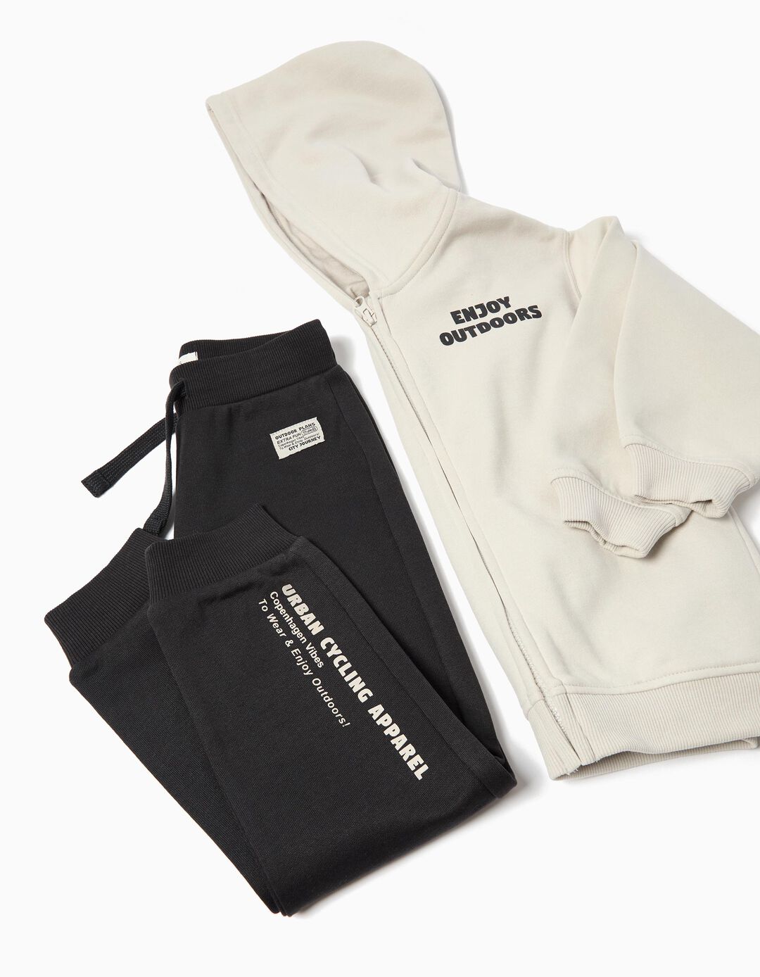 Conjunto de Jogging, Menino, Cinzento