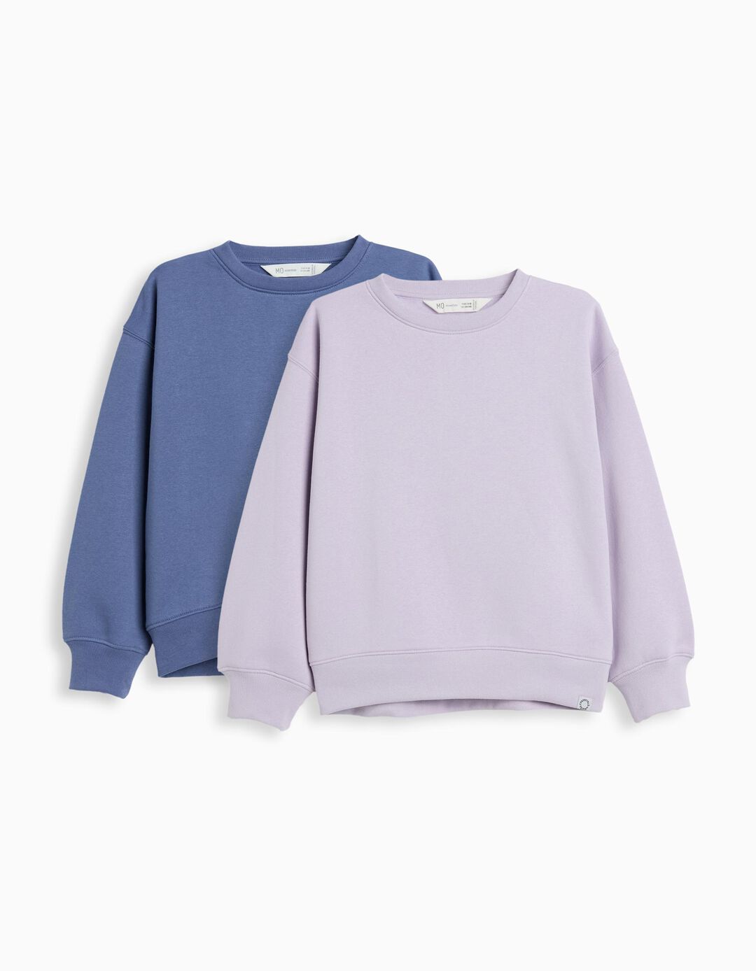 Pack 2 Sweatshirts de Felpa, Menina, Azul