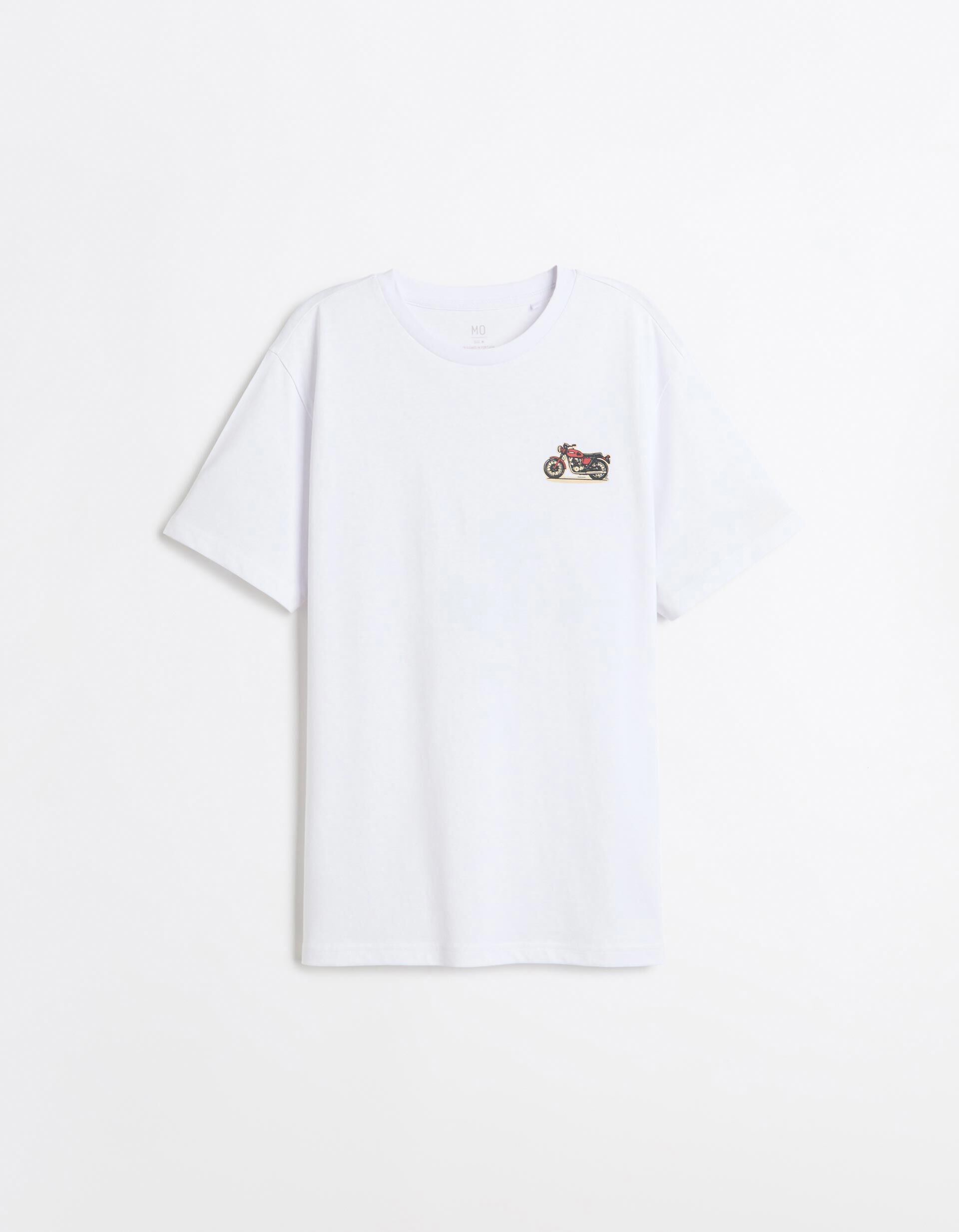 Comprar Online T-shirt Jersey Estampada, Homem, Branco