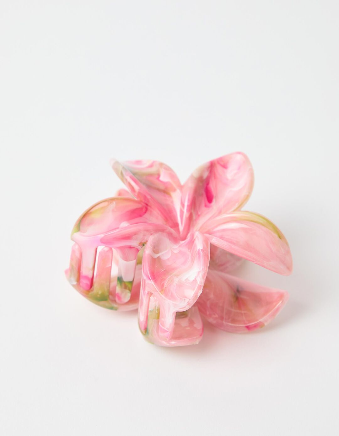 Mola de Cabelo com Flor, Mulher, Rosa