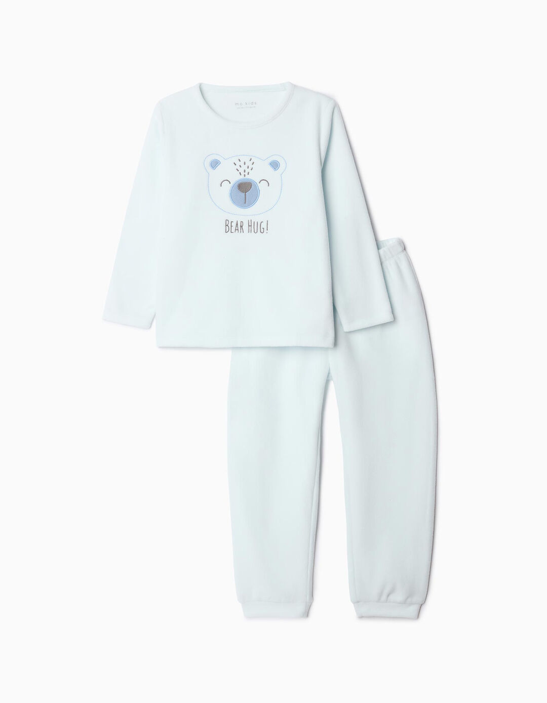 Pijama Polar, Menino, Azul Claro