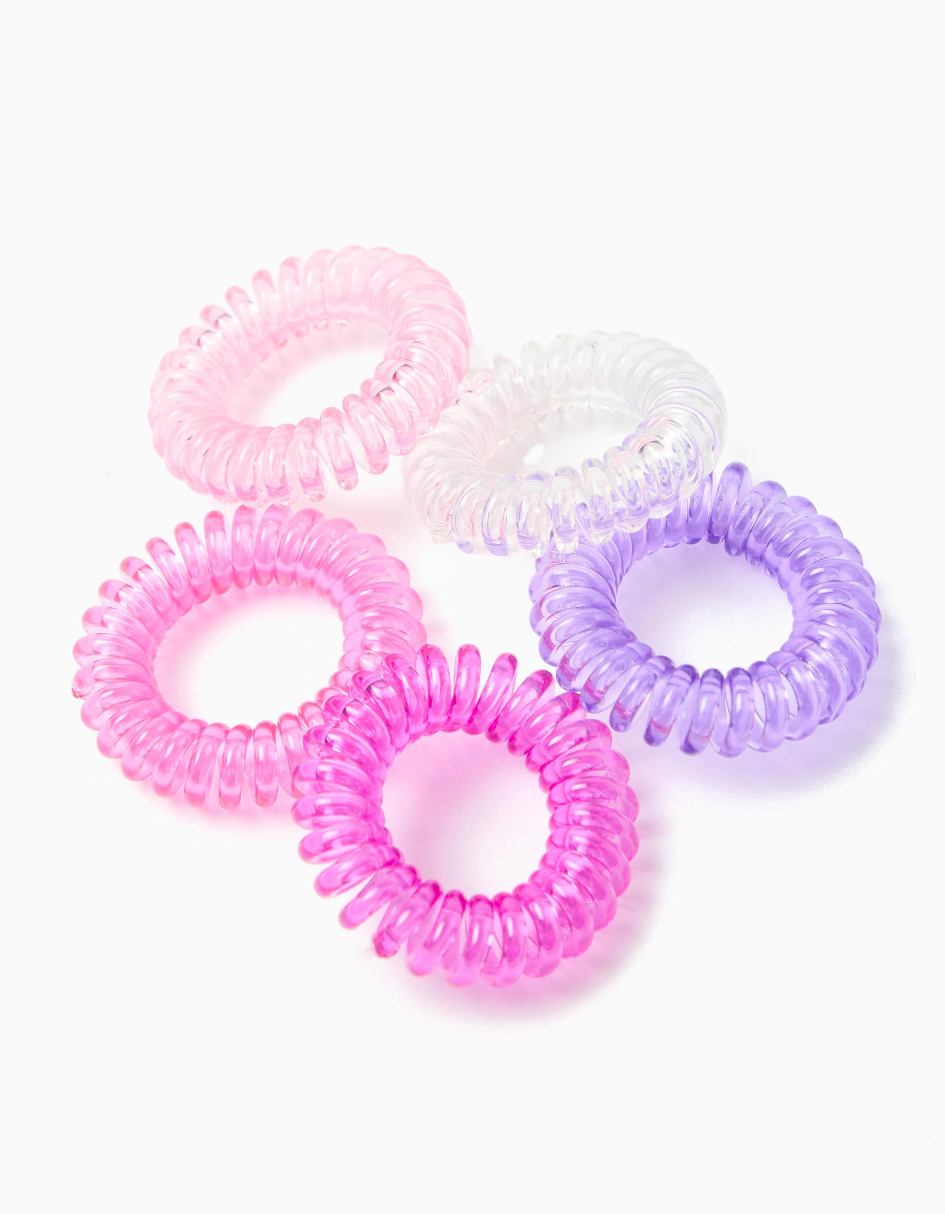 Comprar Online Pack 5 El&aacute;sticos de Cabelo, Menina, Multicor