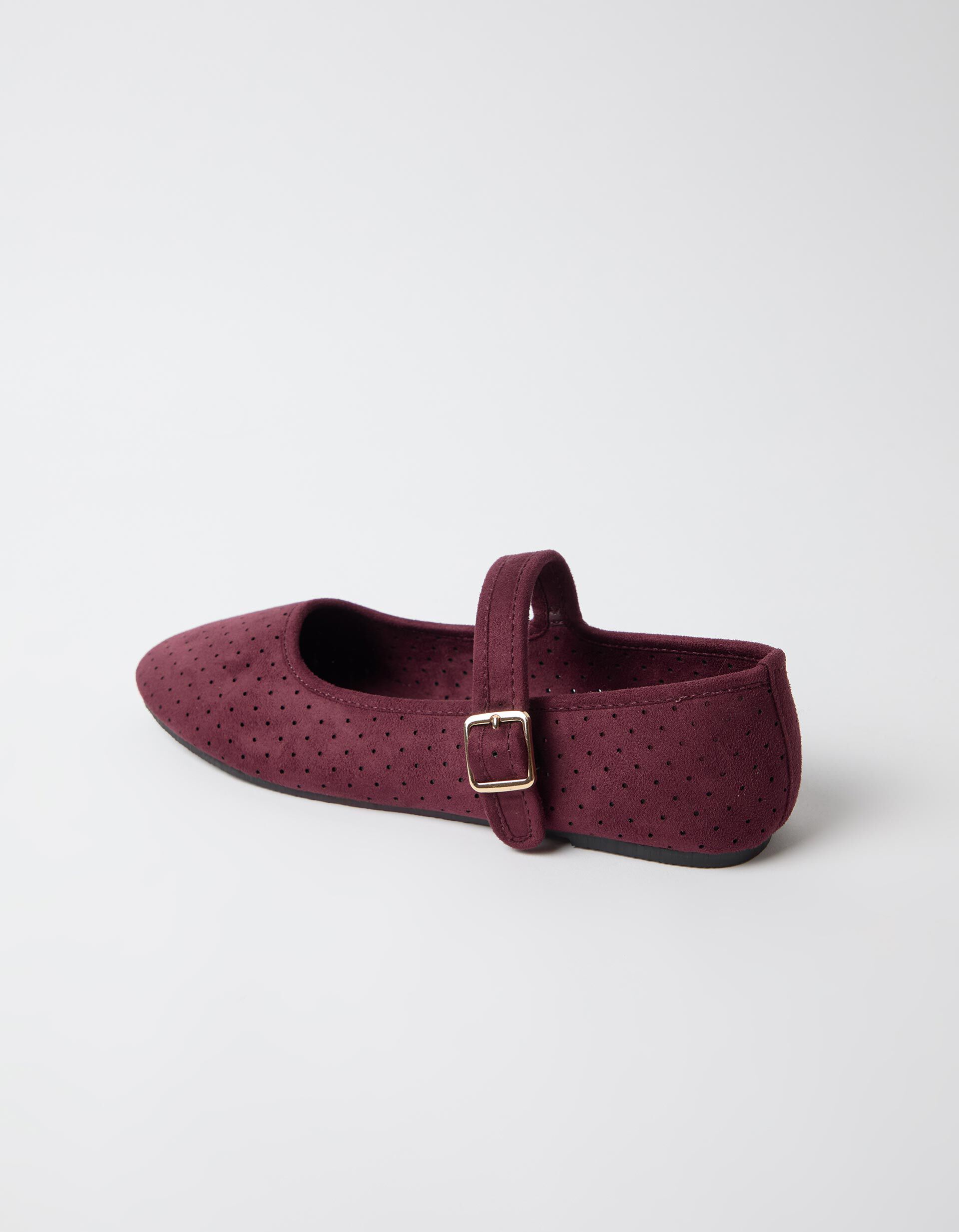 Comprar Online Sabrinas Rasas, Mulher, Vermelho Escuro