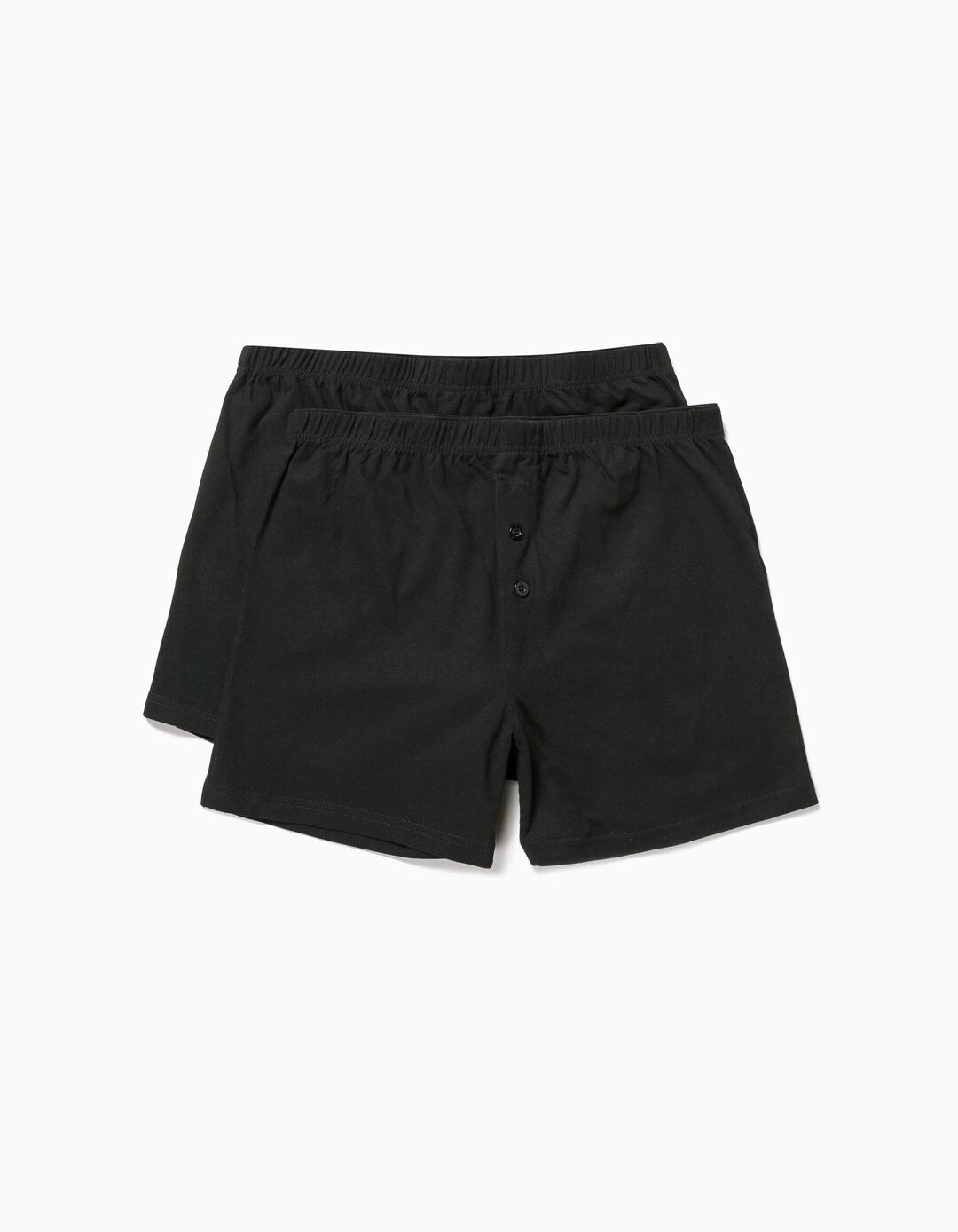 2 Boxers, Homem, Preto