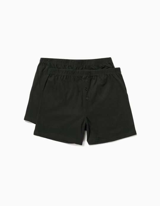 Comprar Online 2 Boxers, Homem, Preto