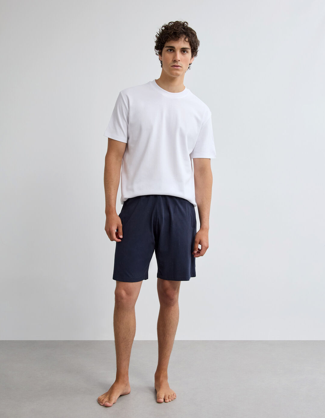 Cal&ccedil;&otilde;es de Pijama, Homem, Azul Escuro