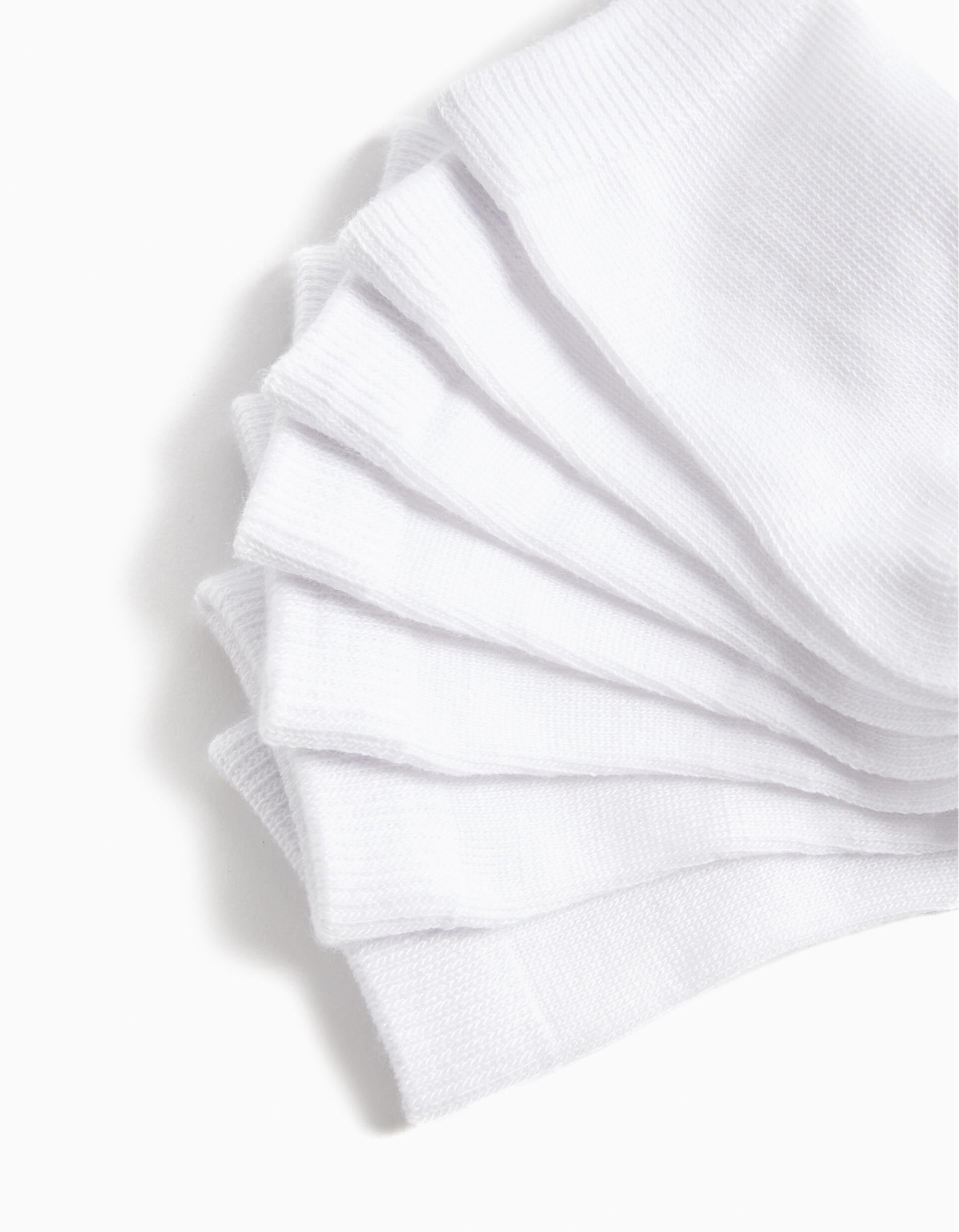 Comprar Online Pack 7 Pares de Meias, Beb&eacute;, Branco