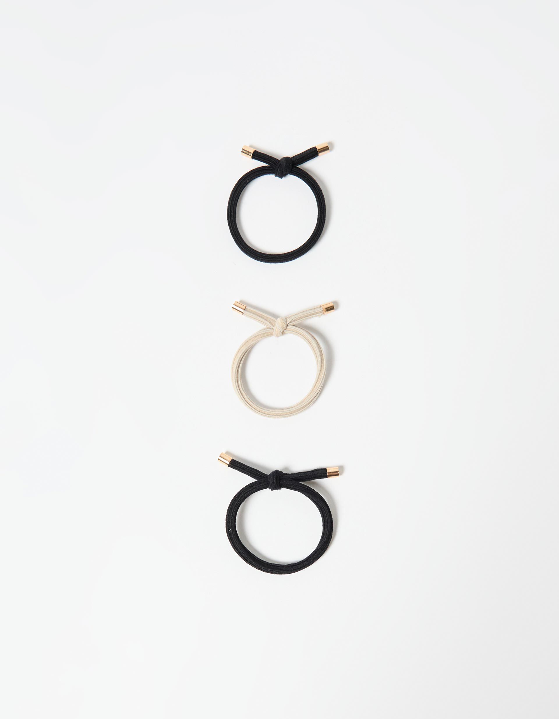 Comprar Online Pack El&aacute;sticos de Cabelo, Mulher, Preto