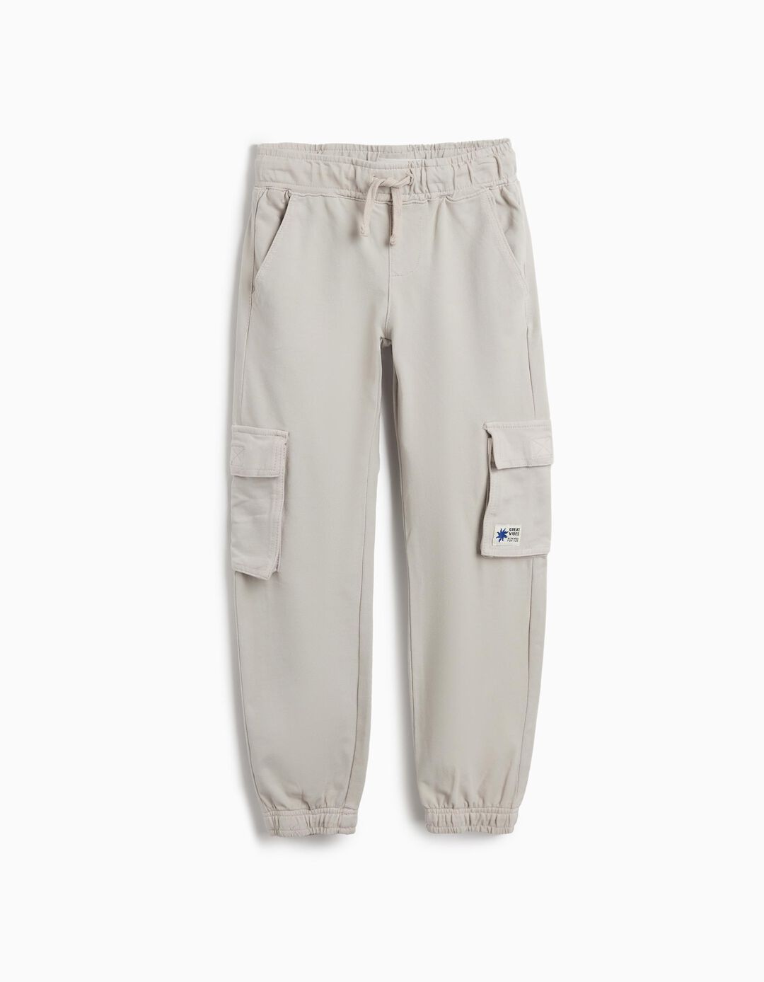 Joggers Cargo, Menino, Cinzento