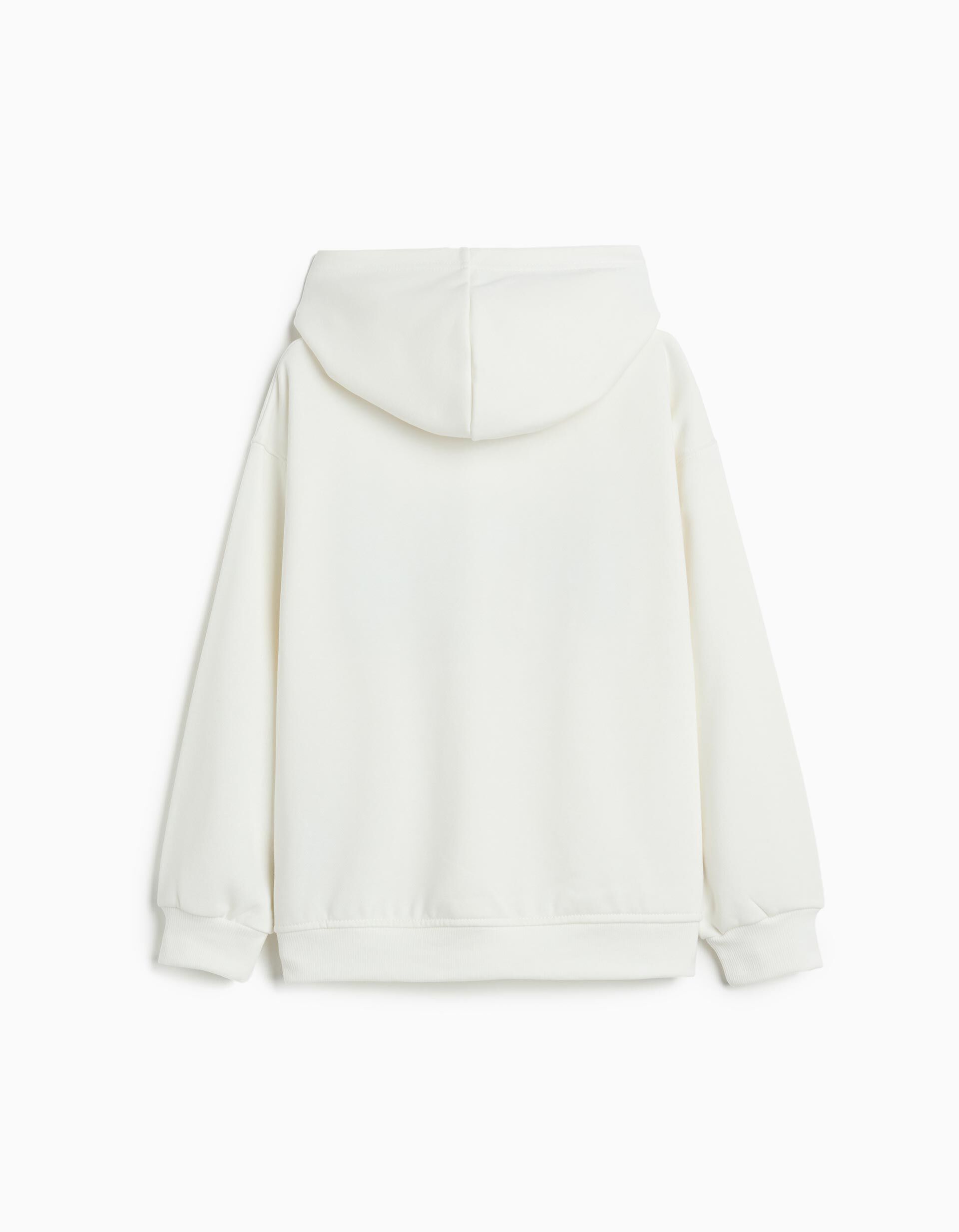 Comprar Online Sweatshirt de Felpa Capuz, Menino, Branco