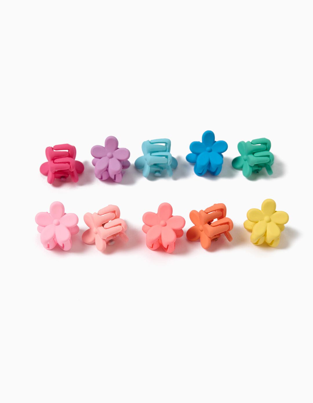 Pack 10 Mini Molas de Cabelo, Menina, Multicor