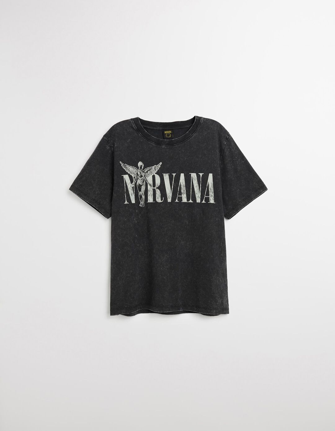 T-shirt 'Nirvana', Mulher, Preto