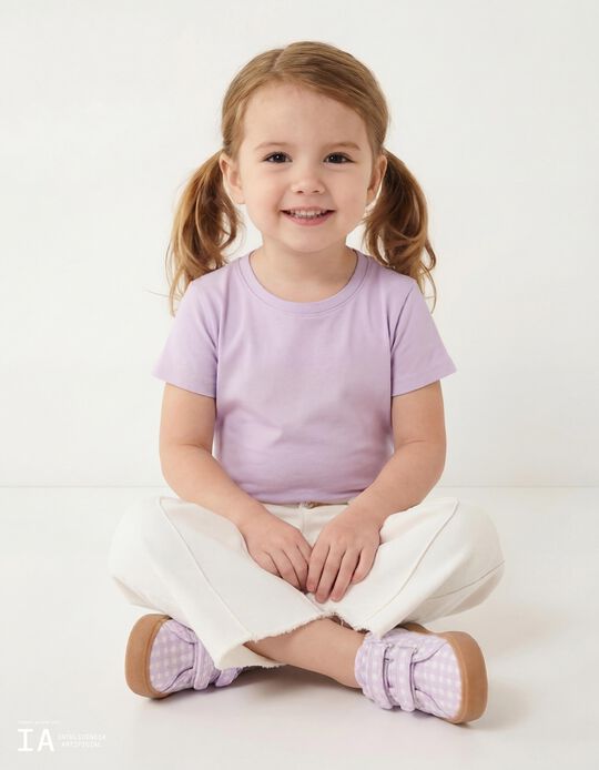 Comprar Online T-shirt, Menina, Roxo Claro