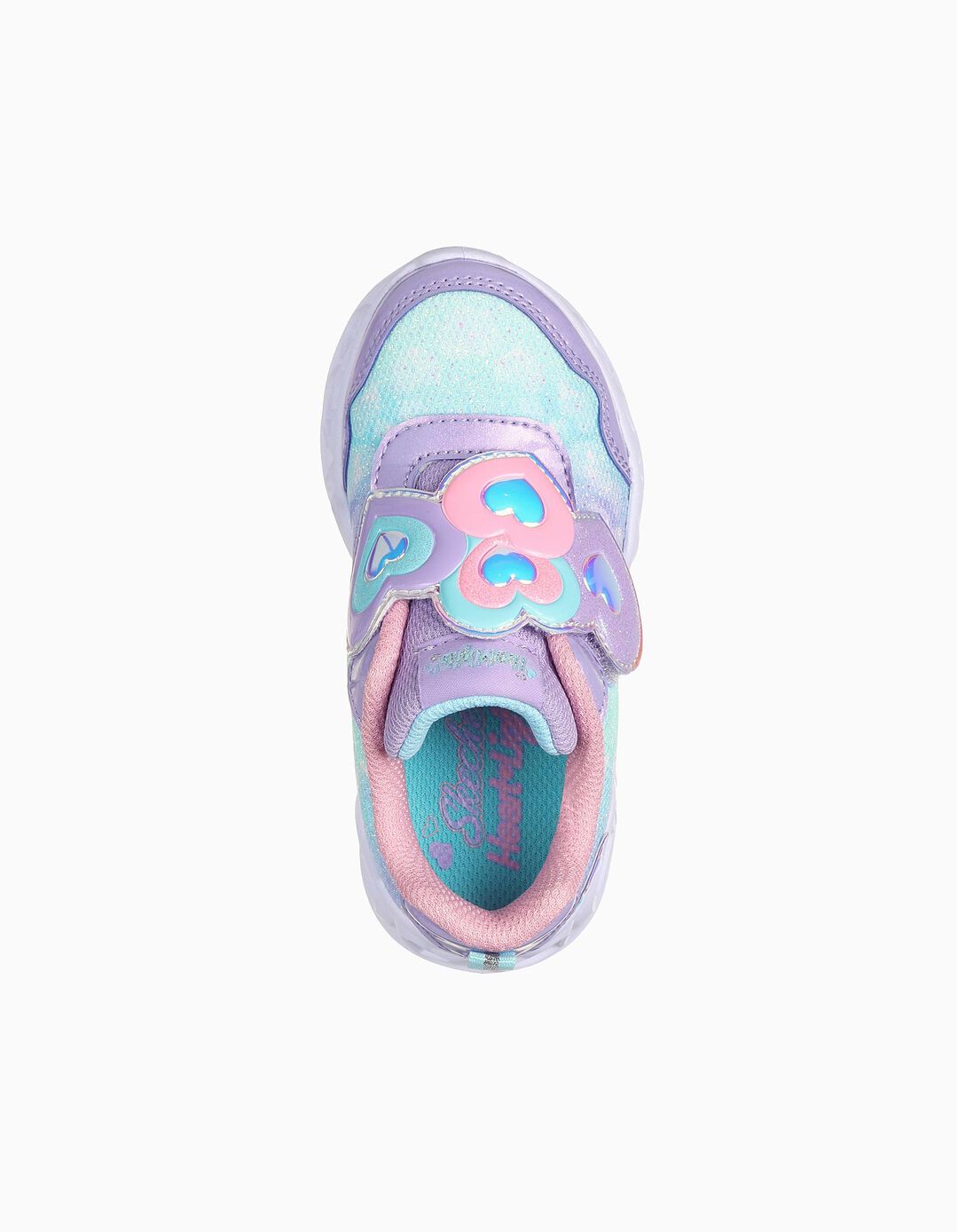 Sapatilhas de Luzes 'Skechers', Menina, Roxo Claro