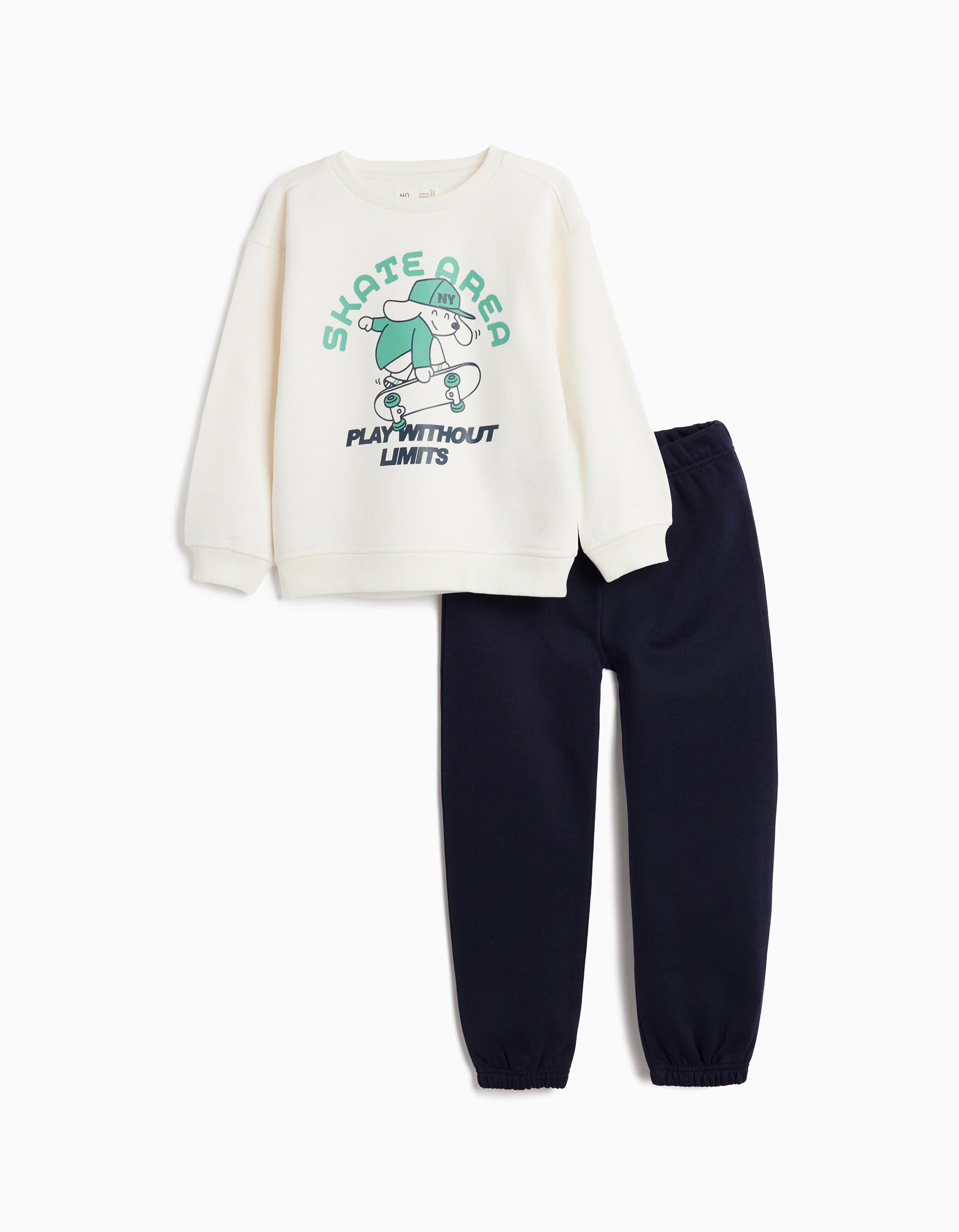 Comprar Online Conjunto de Jogging, Menino, Branco