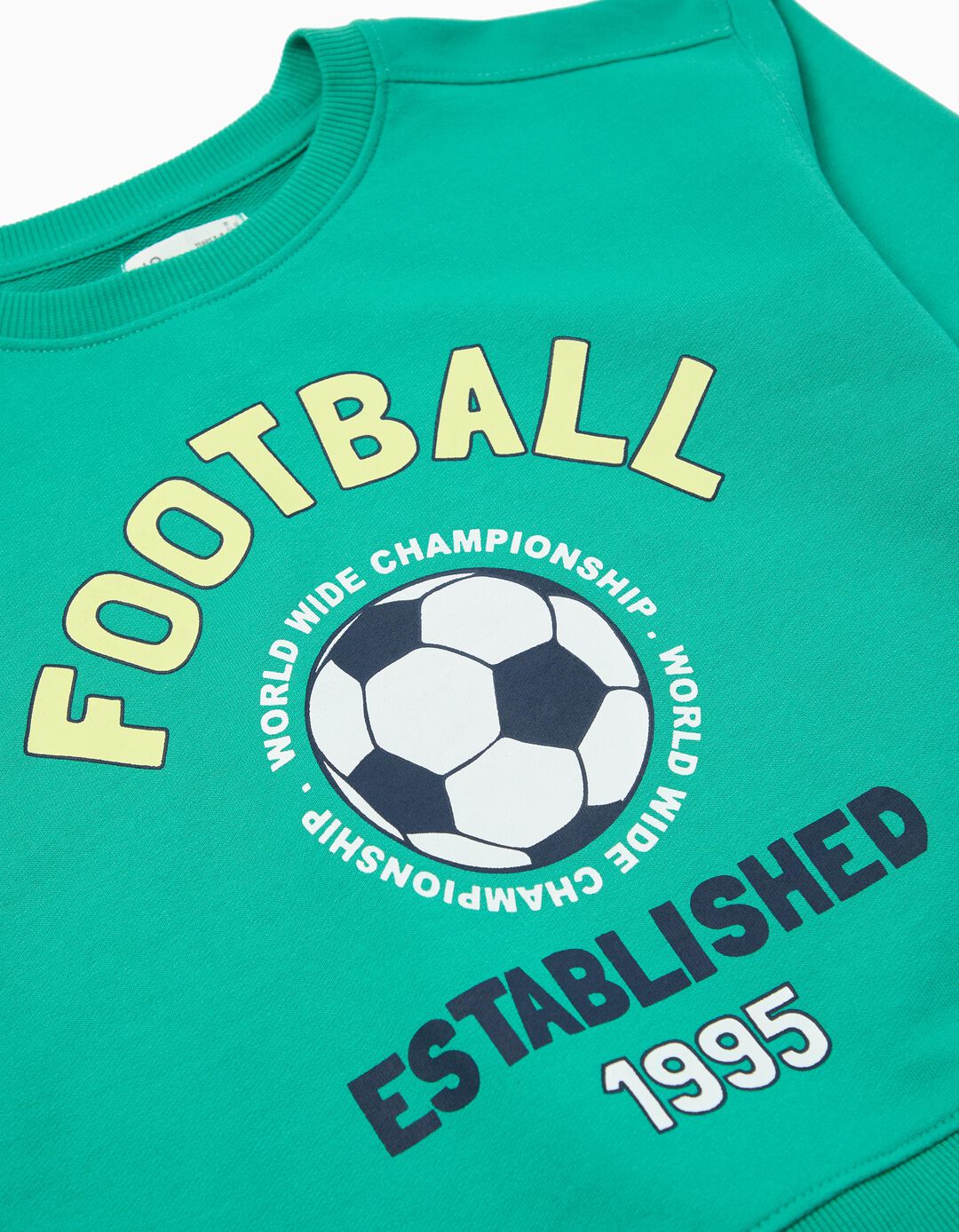 Sweatshirt de Felpa, Menino, Verde