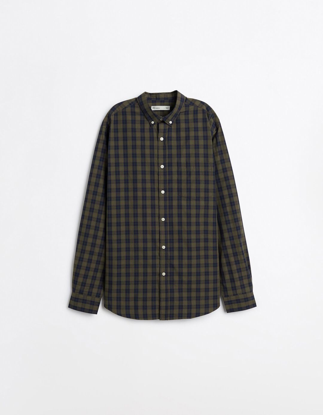 Camisa De Popelina, Homem, Verde Escuro
