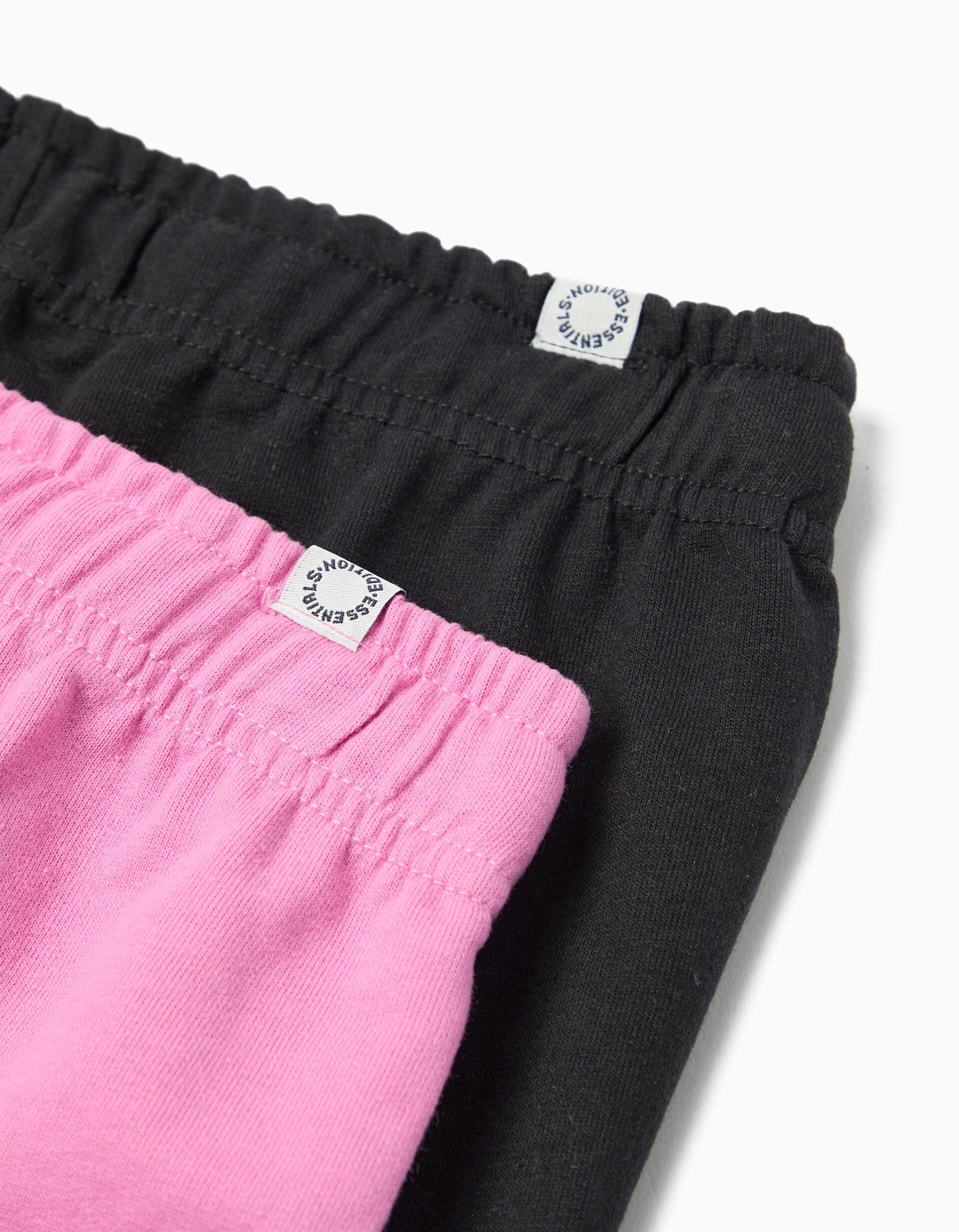 Comprar Online Pack 2 Joggers de Felpa, Menina, Rosa